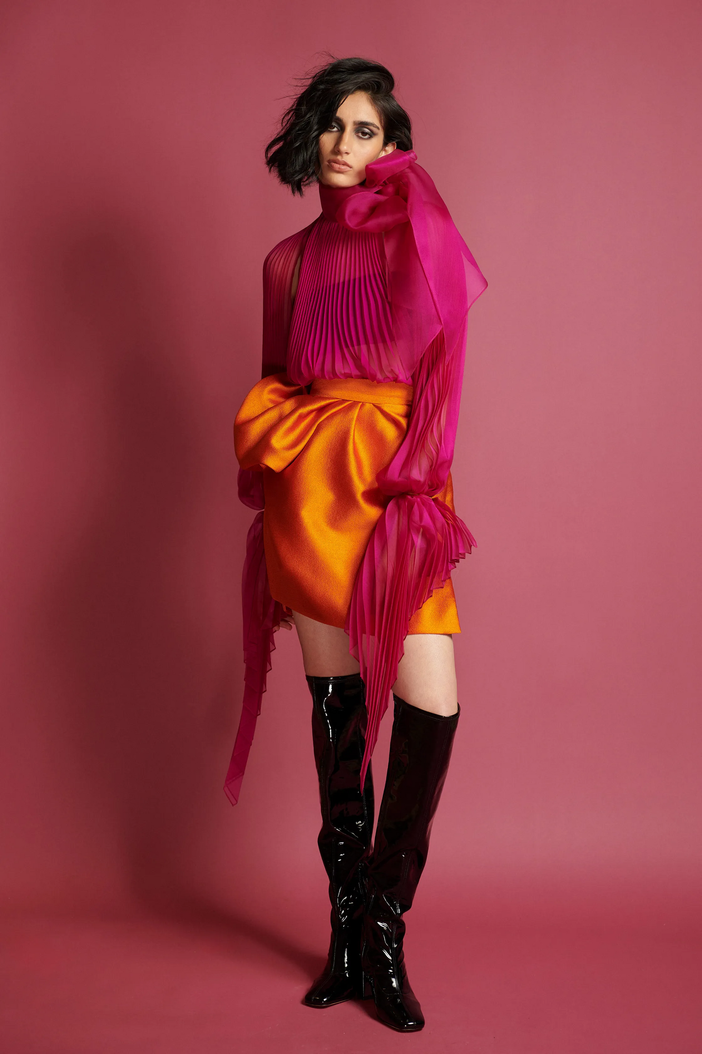 Siren Top with Mini Skirt