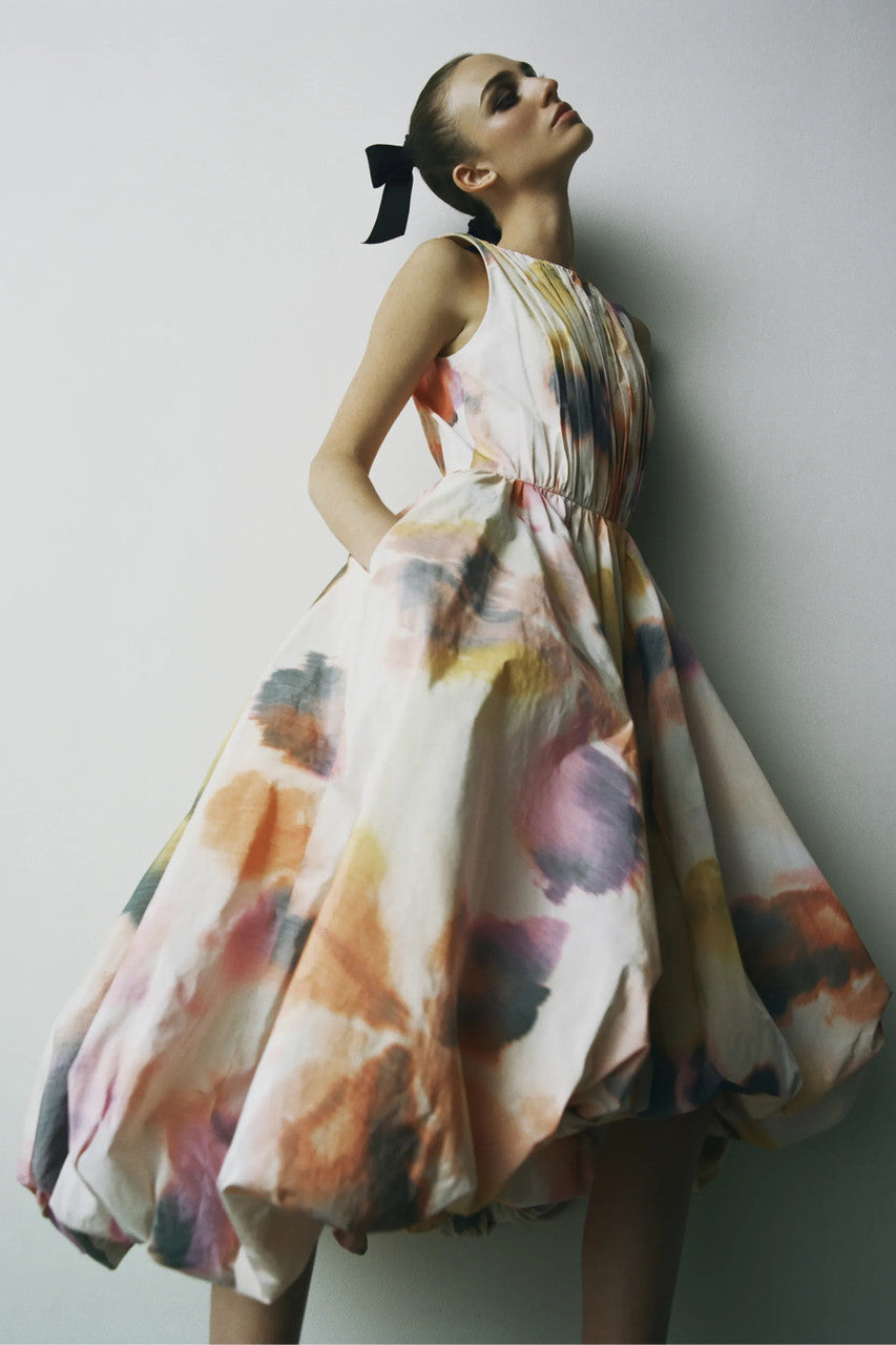 Iris Wrap Cocktail Dress