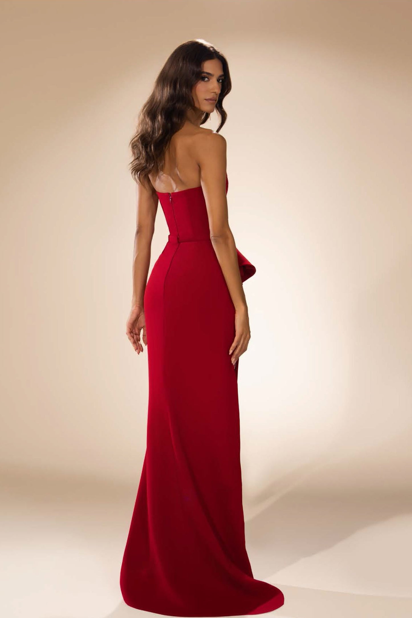 Spiral Draping Gown