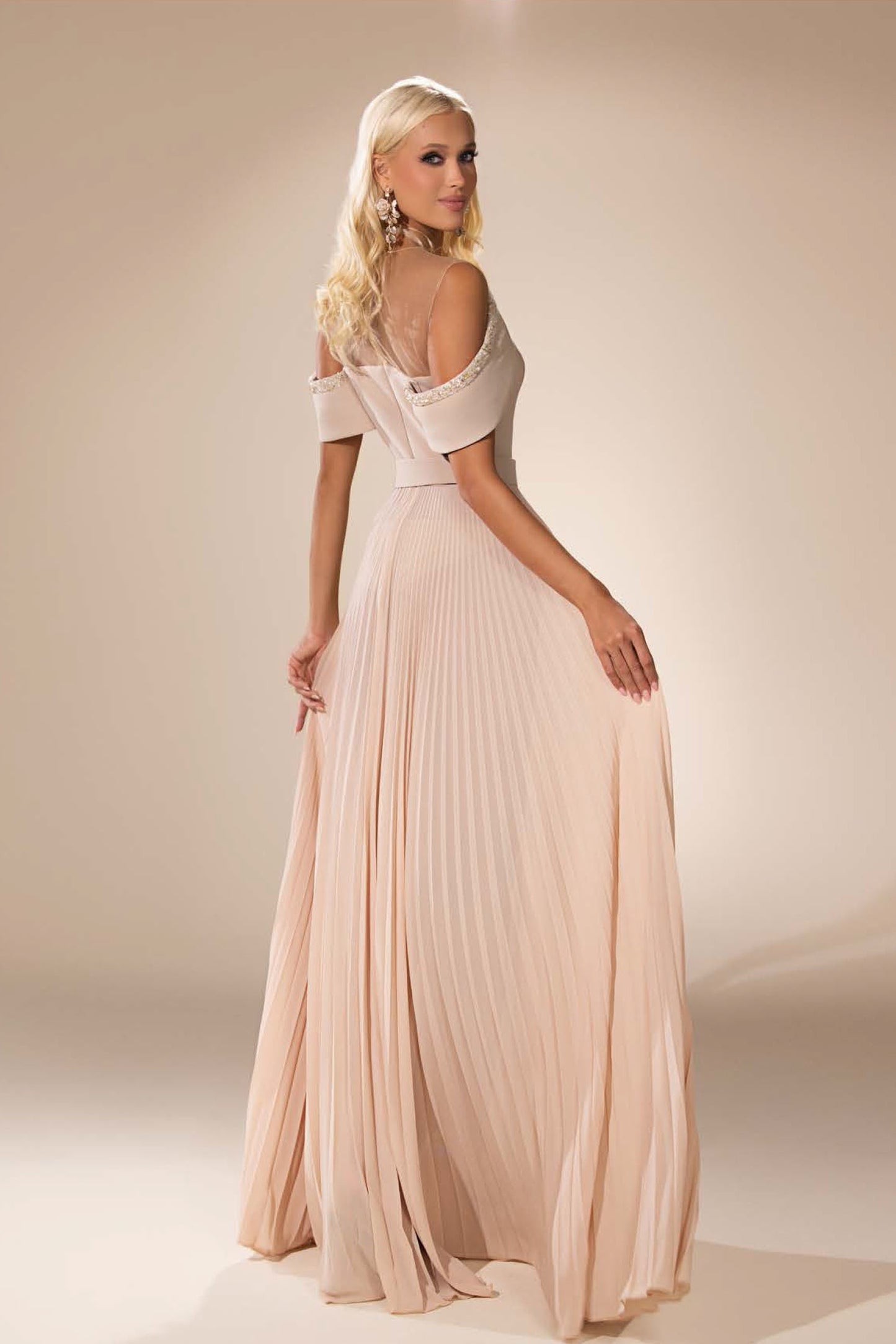Crepe Georgette Gown