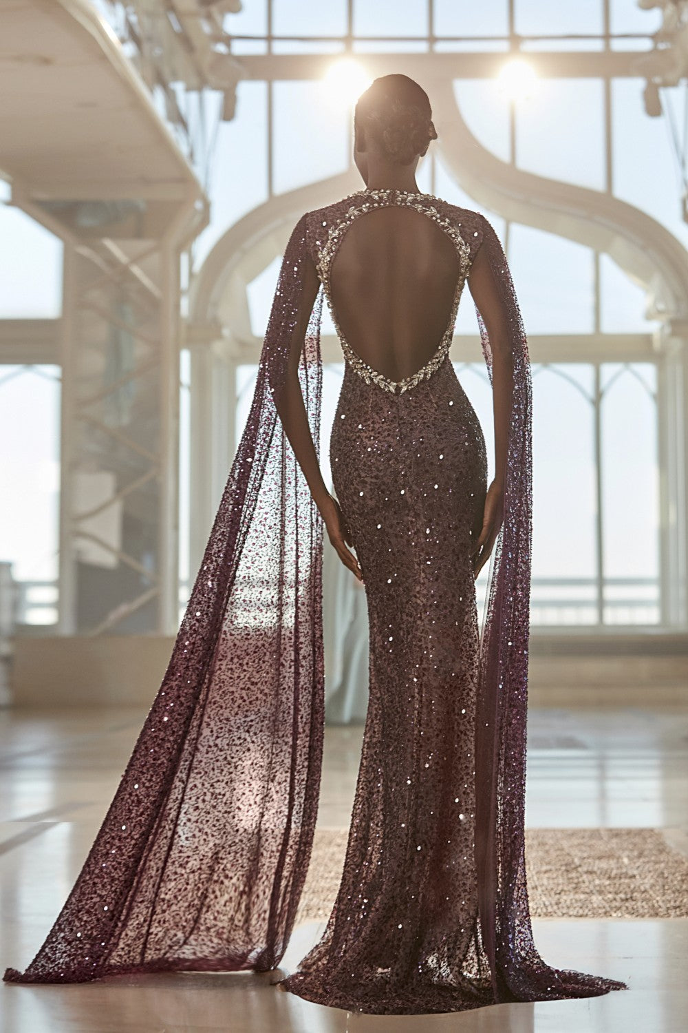 Swarovski Tulle Gown