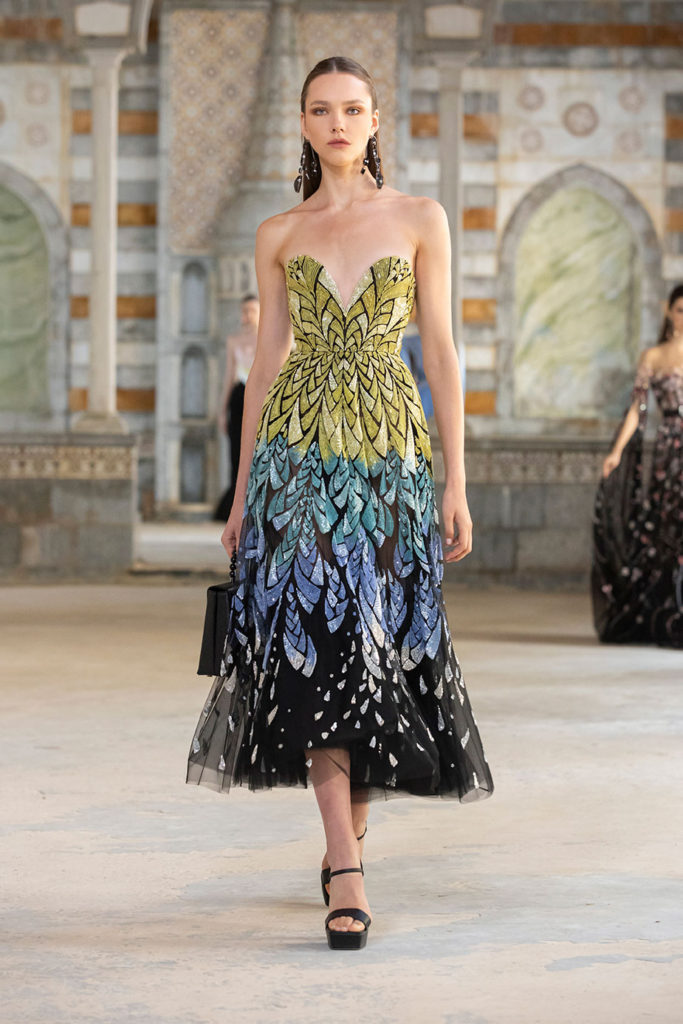 Sweetheart Neckline Midi Dress