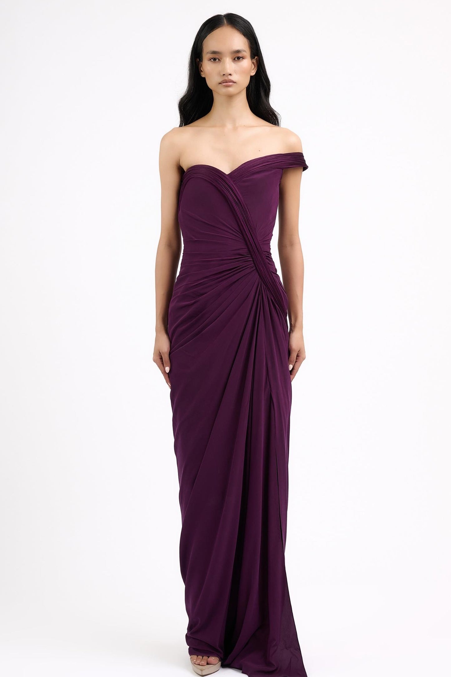 Sculpted Athena Gown