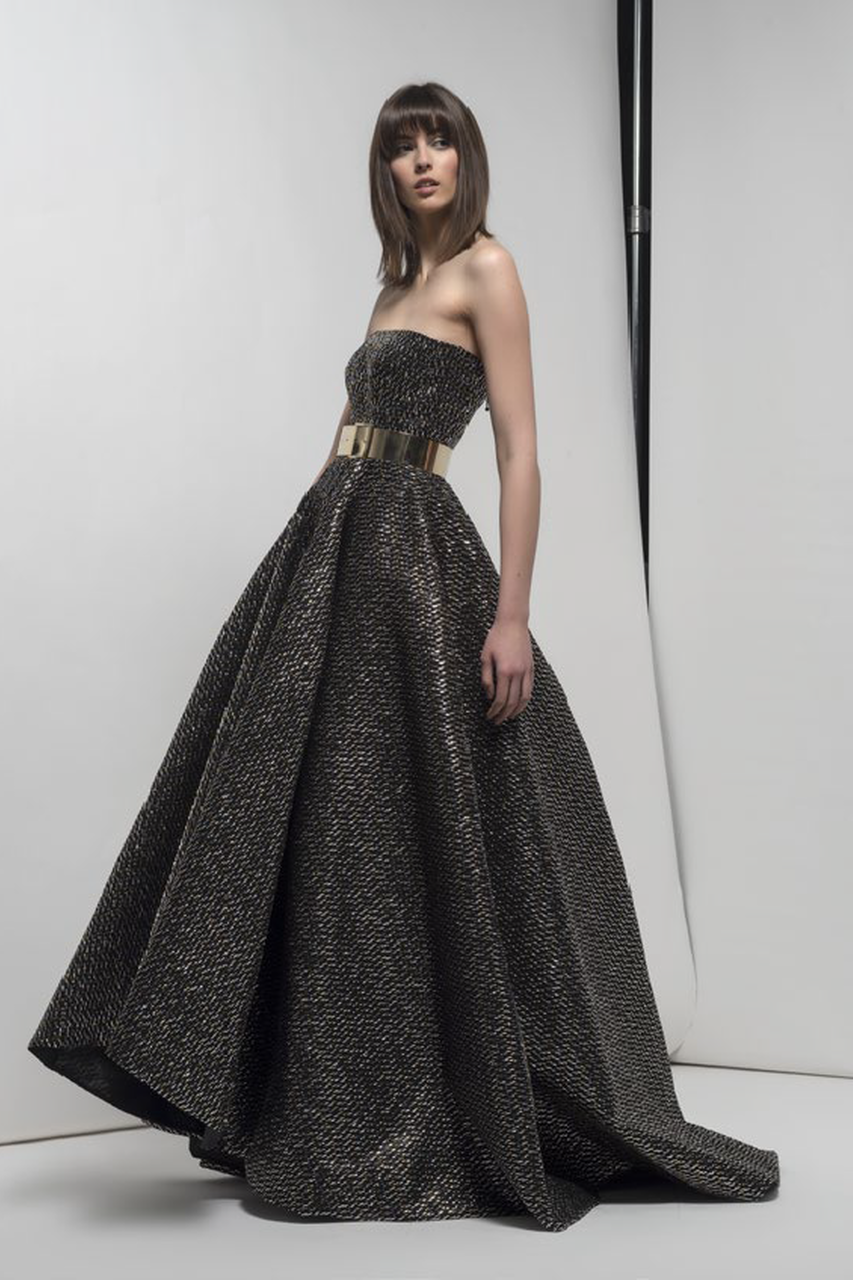 Strapless Aberdeen Gown