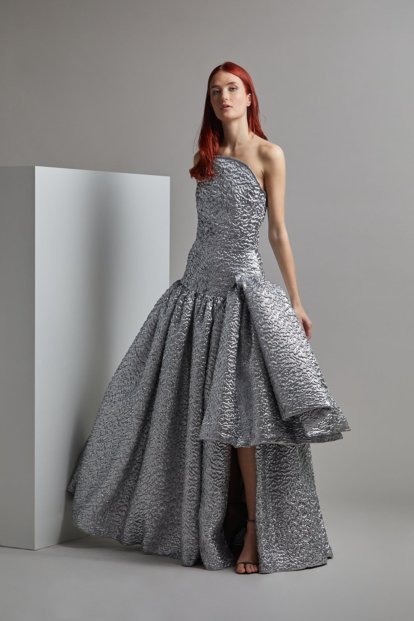 Strapless KUNIO Evening Dress