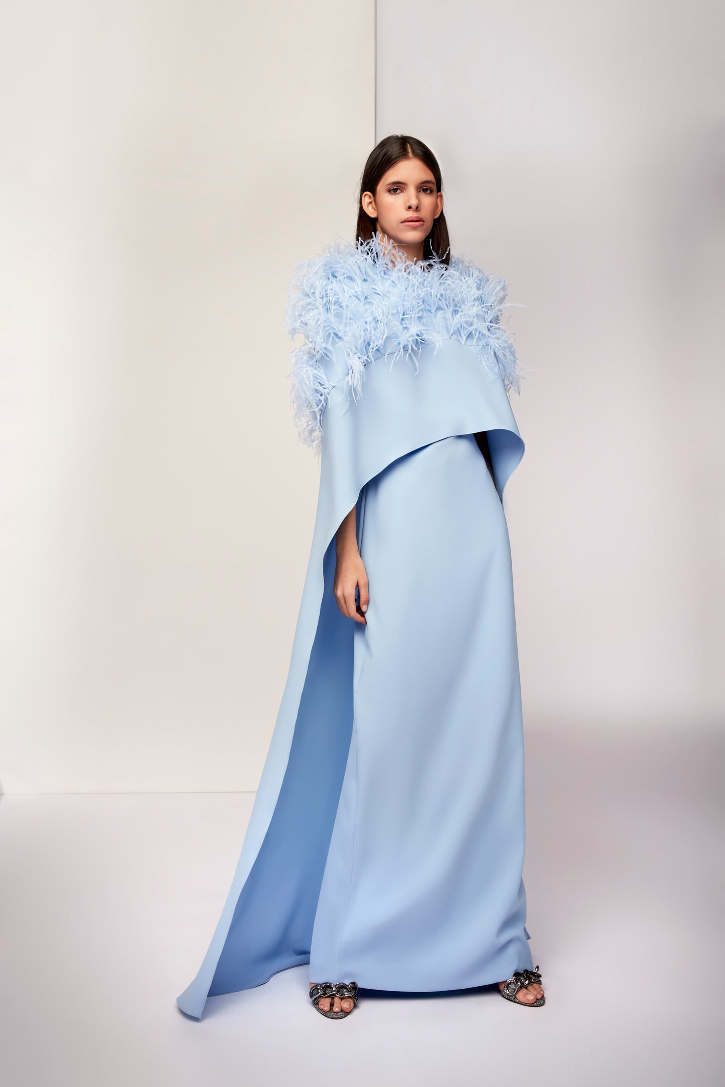 Gairo Gown with Cape
