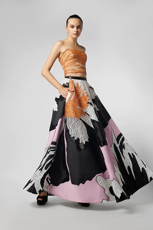 Corset Top with Skirt