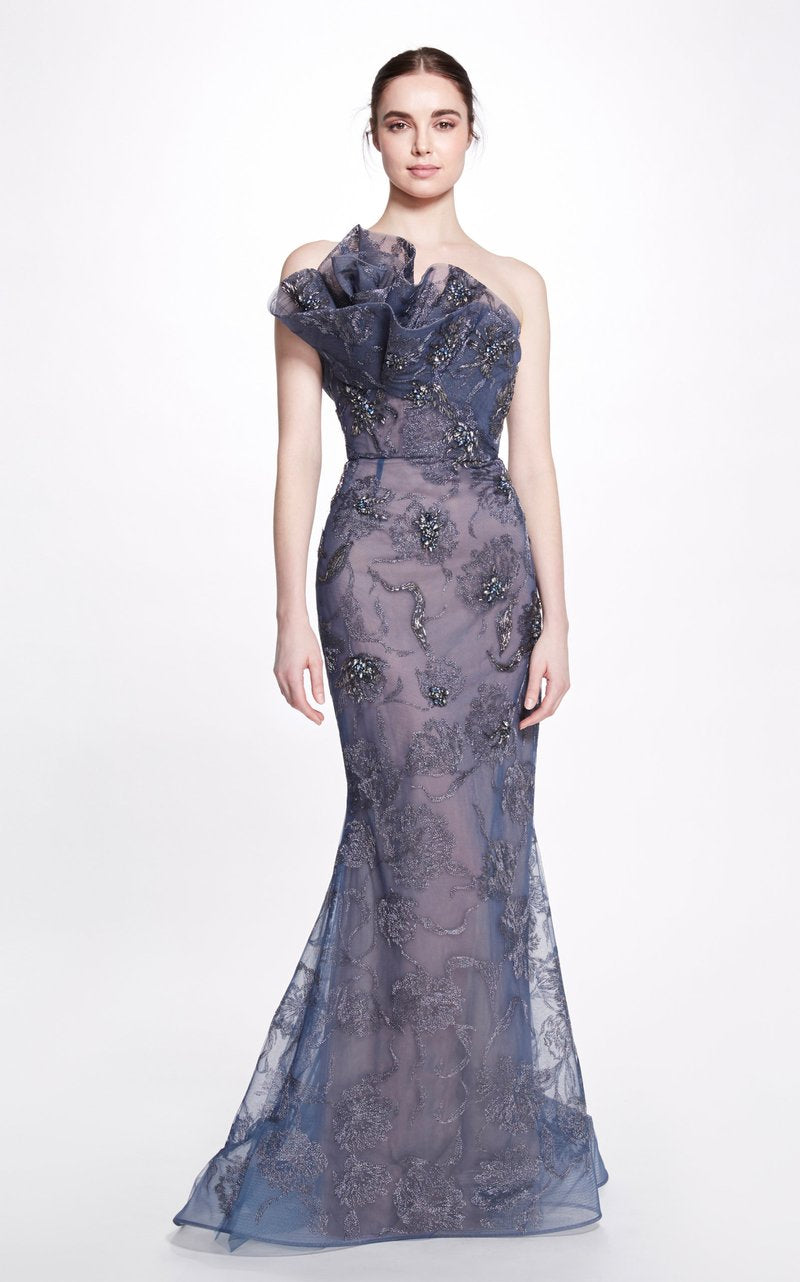 Strapless Tulle Gown