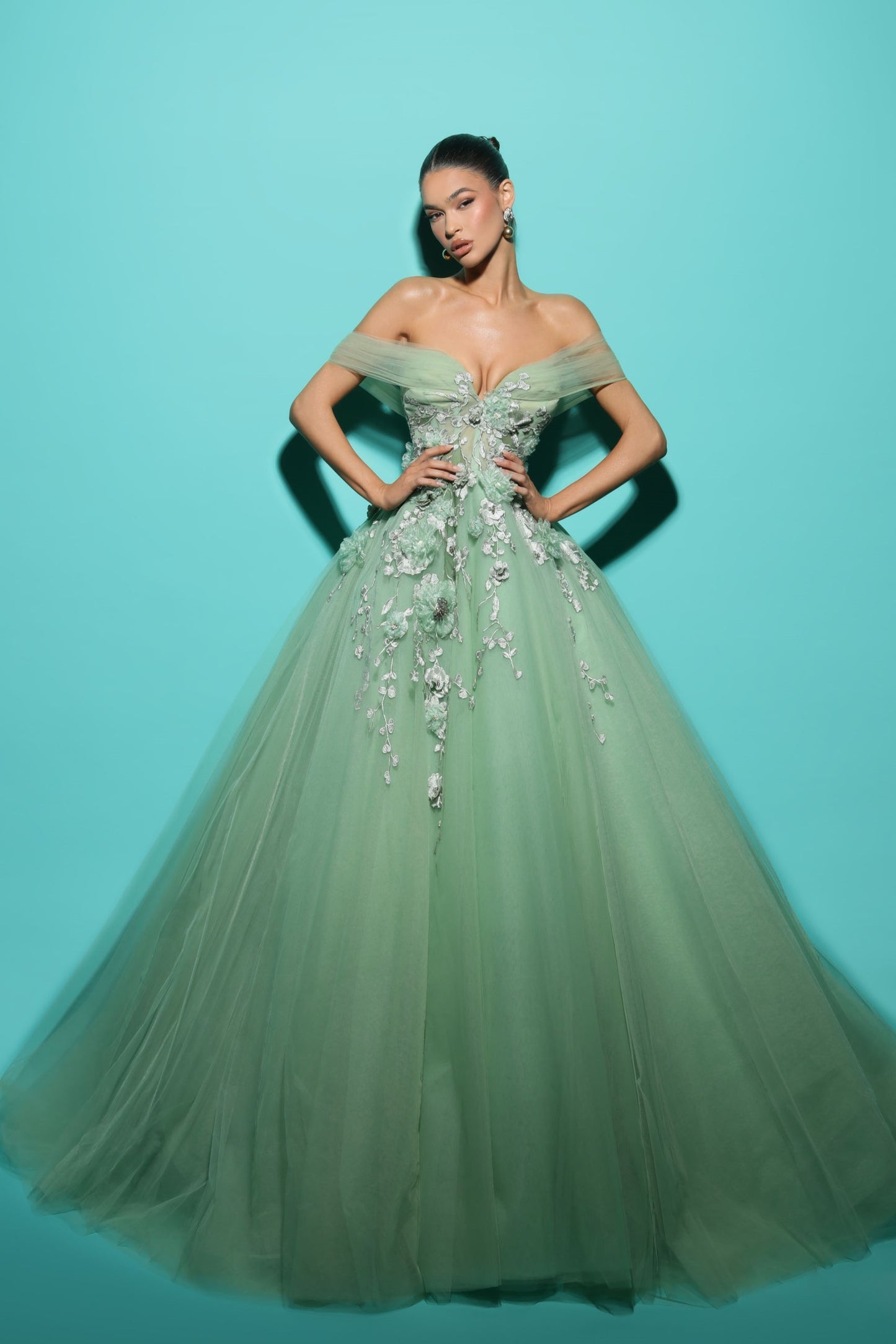 Off-Shoulder ZELDA Gown