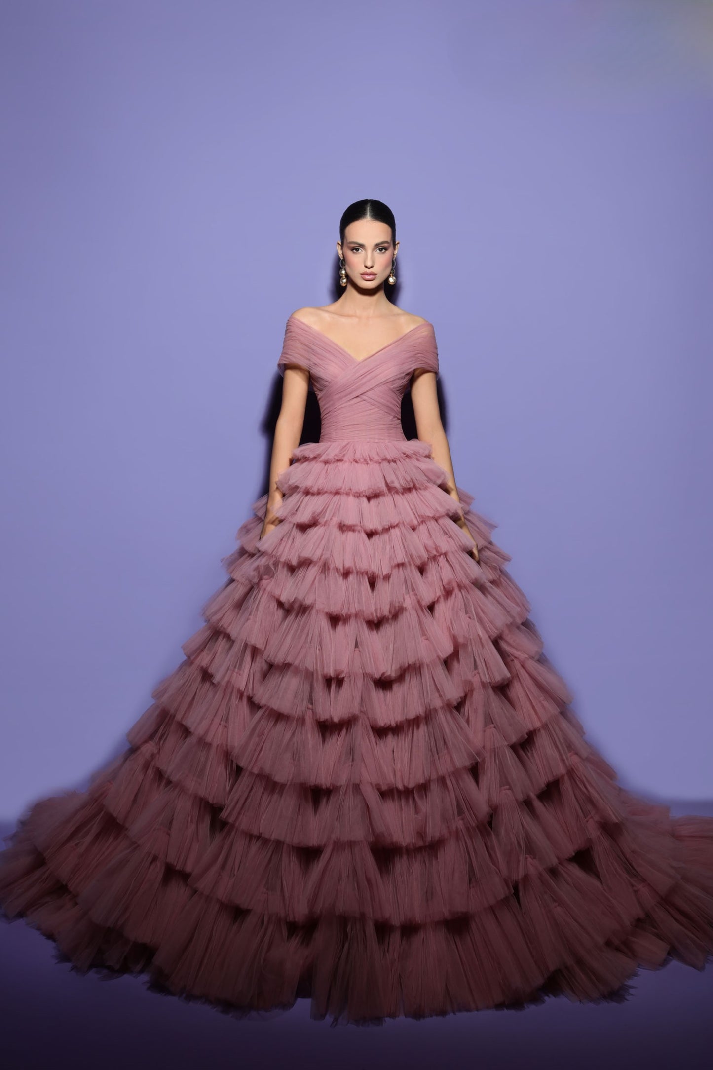 Off-Shoulder MARIEN Gown