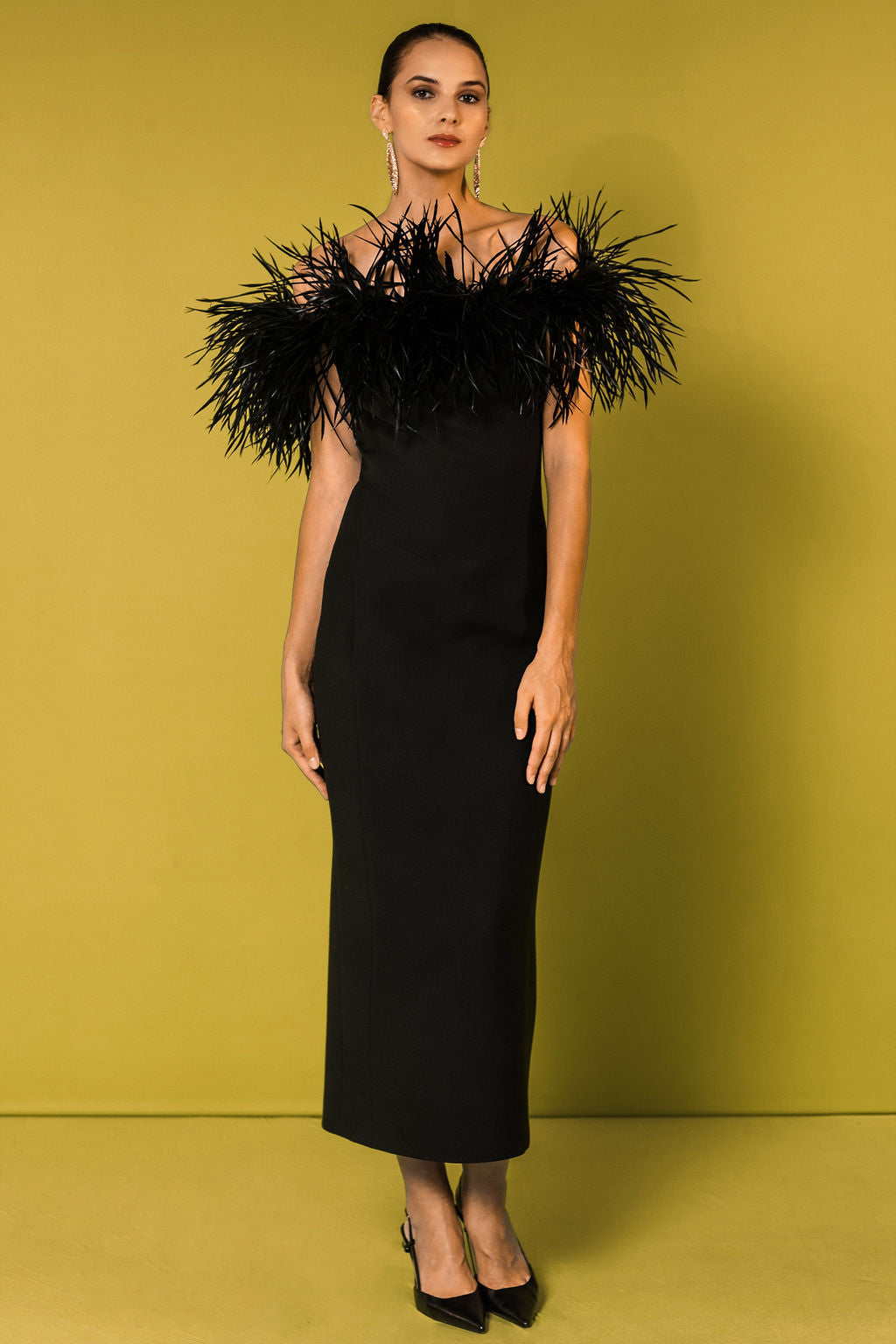 Off-Shoulder Liberia Dress