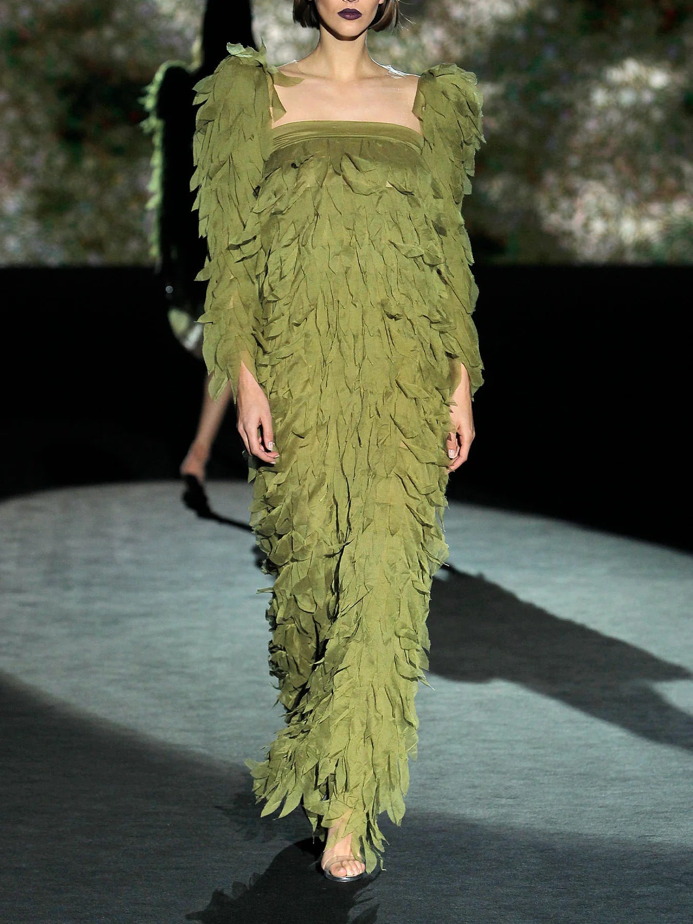 Long Sleeve Chiffon Dress