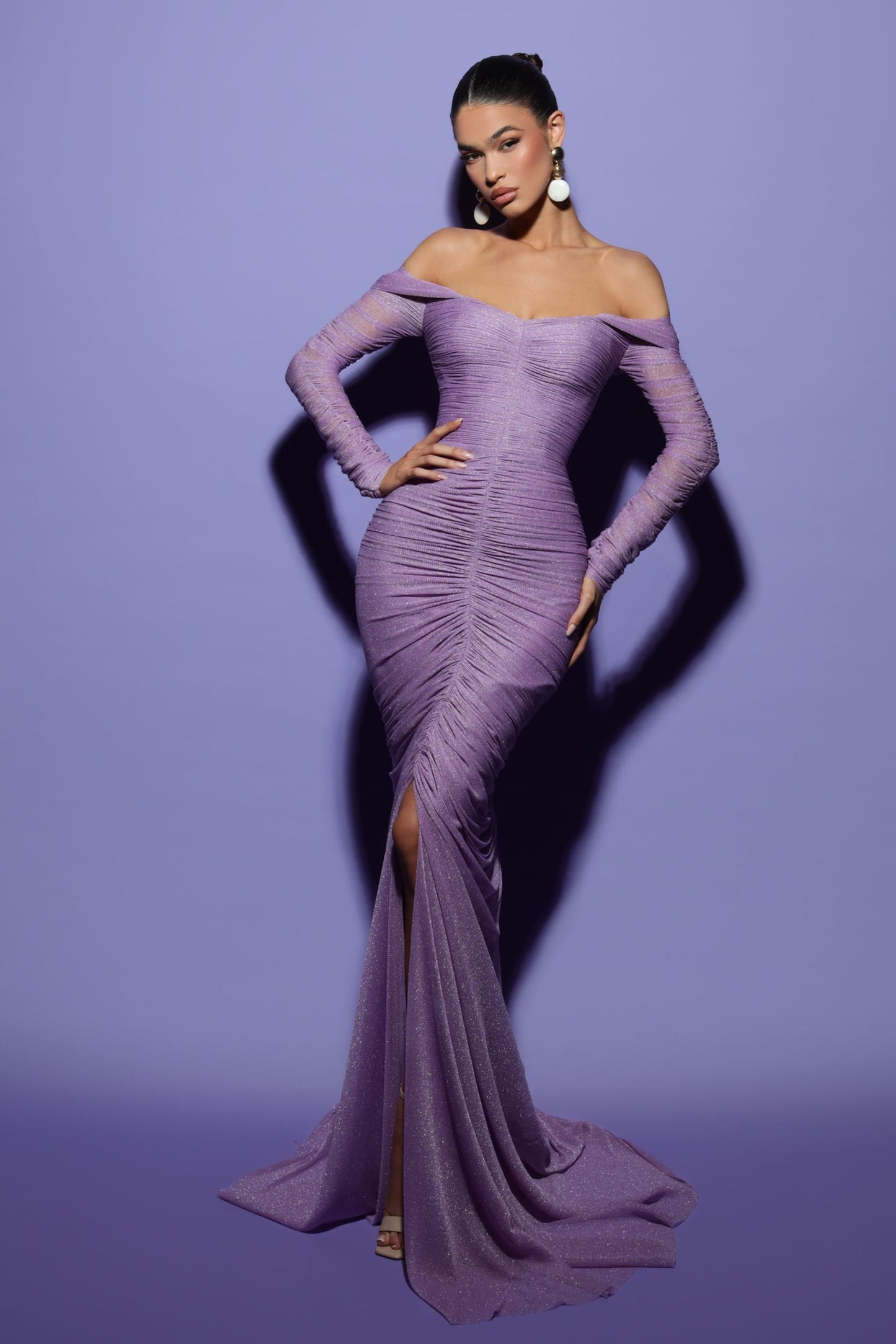 Long Sleeve LUMIERE Gown