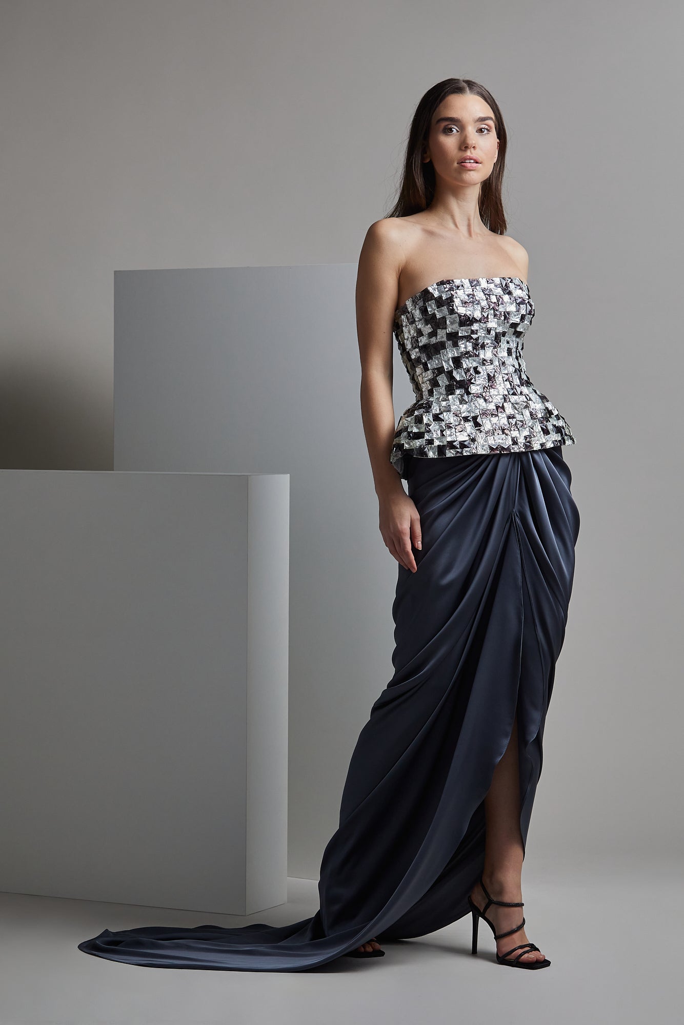 Strapless NAGISA Evening Dress