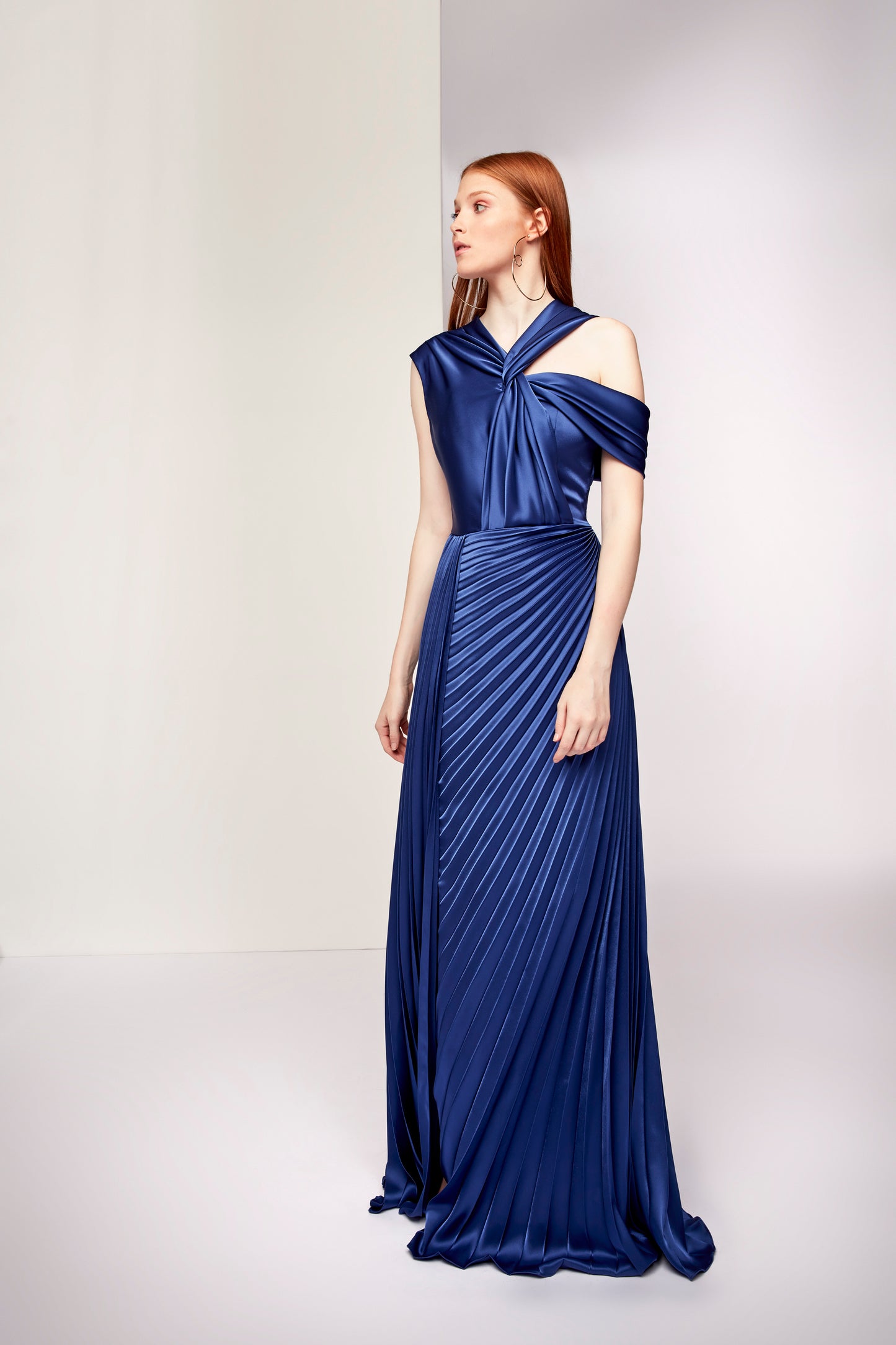 Gatteo Pleated Gown