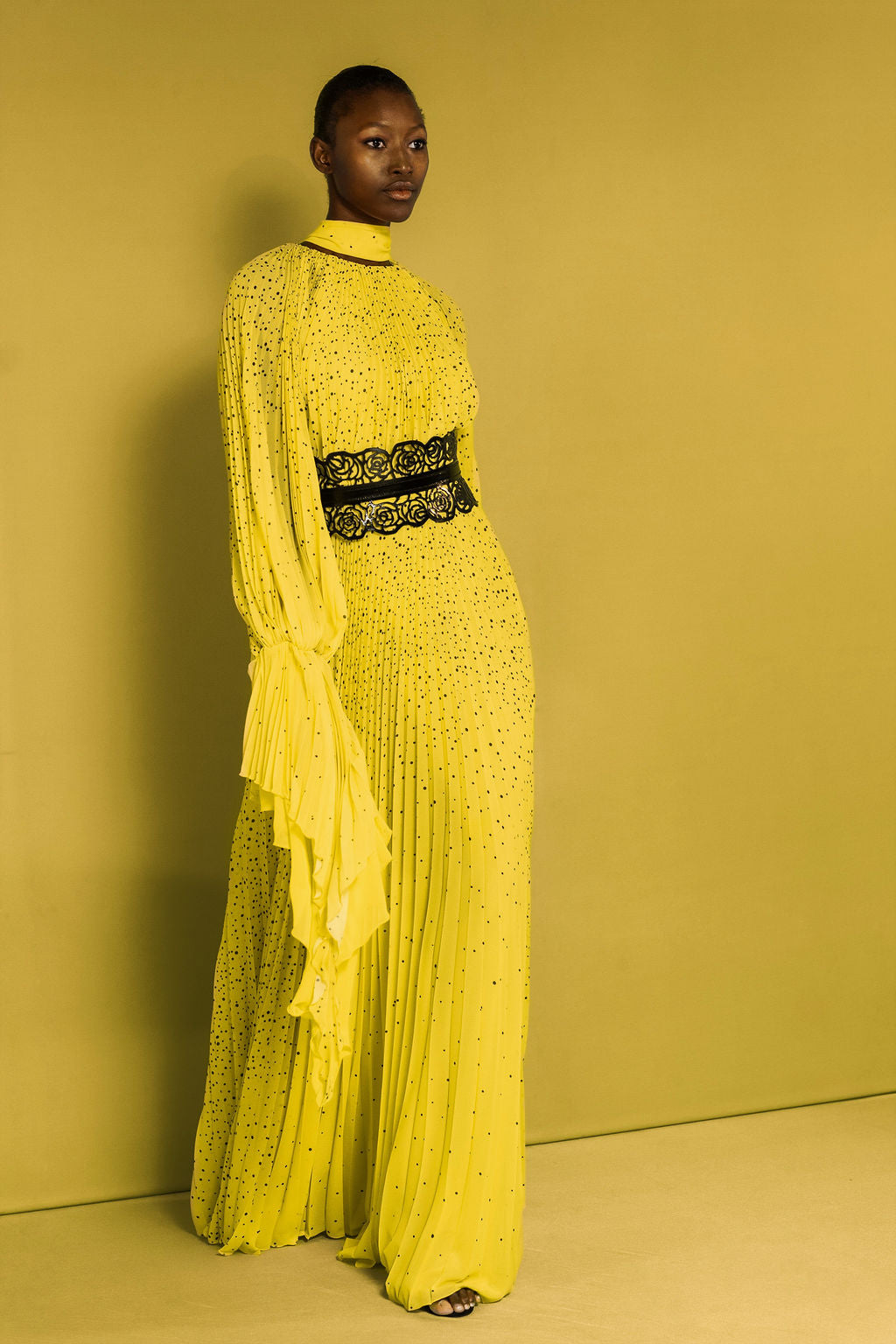 Long Sleeve Myanmar Gown