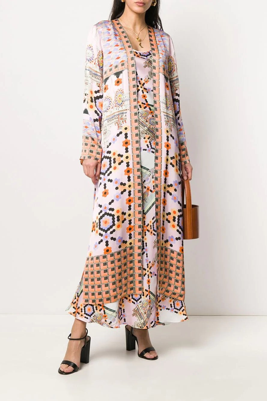 Vivean Print Coat