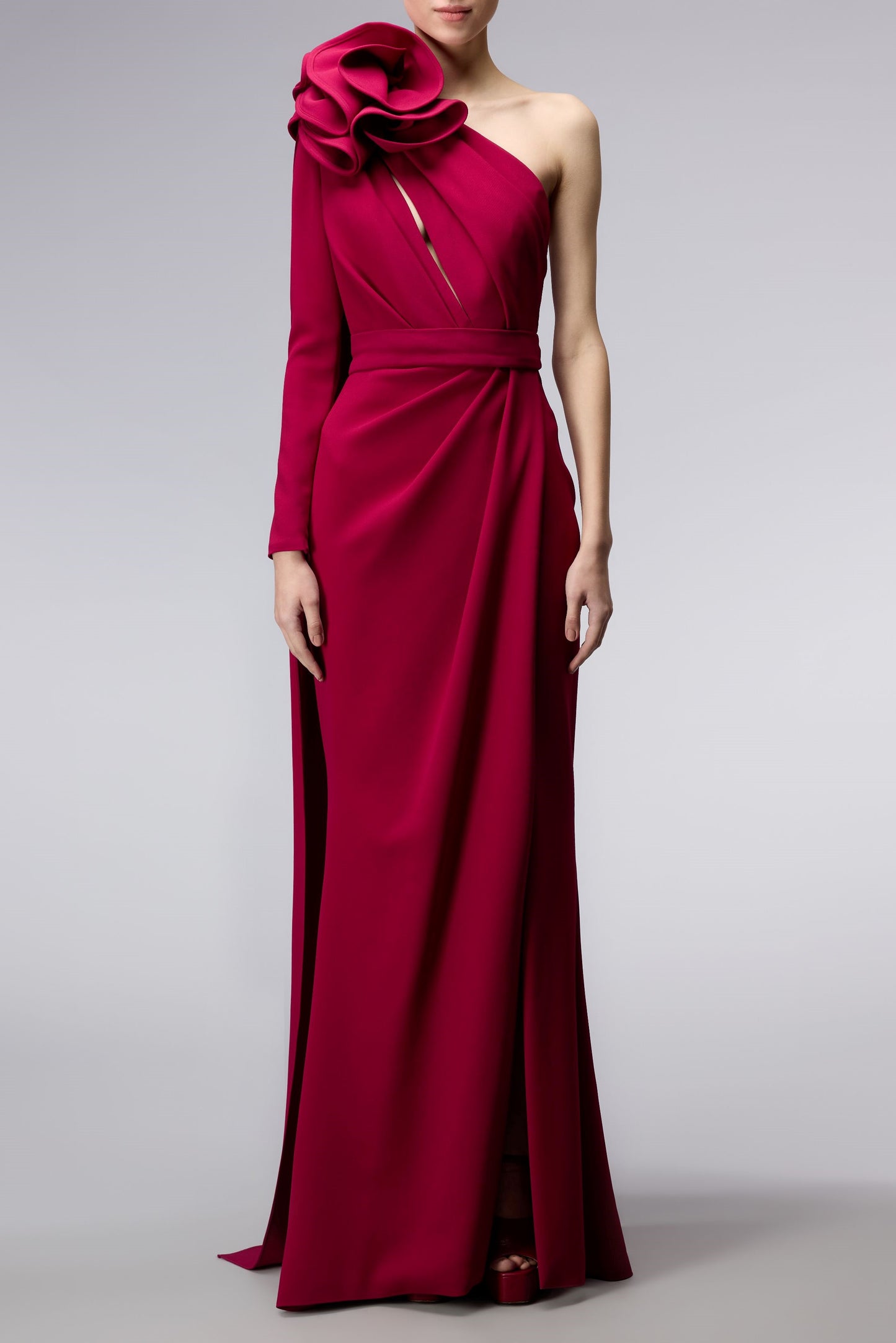 Asymmetric Cady Gown
