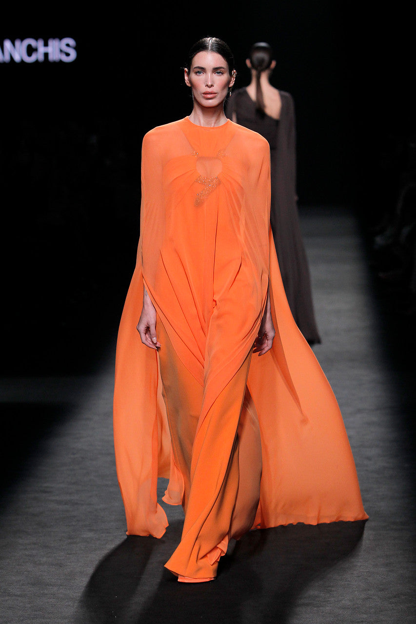 Reute Jumpsuit with Cape