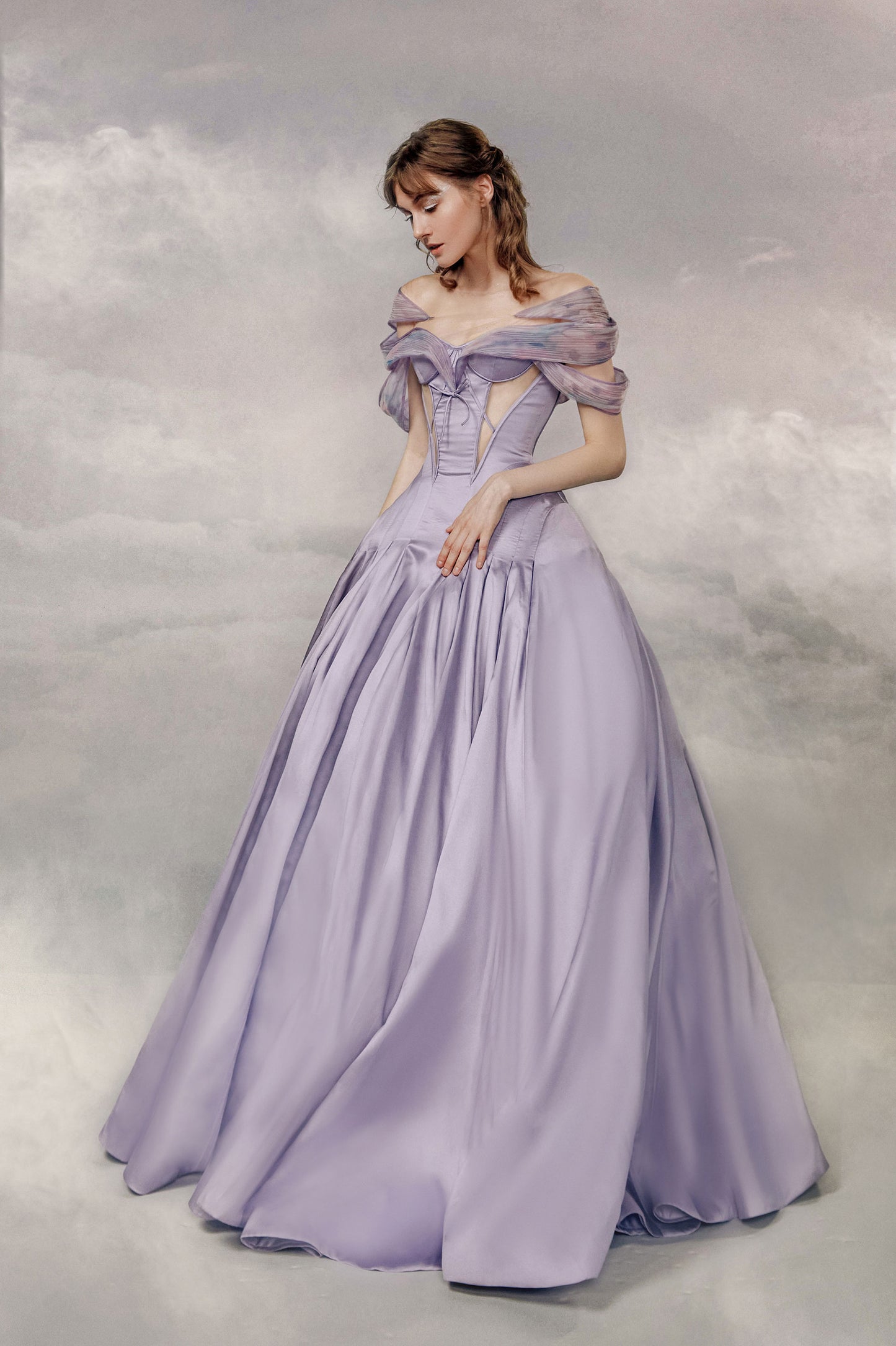 Beatrice Satin Gown