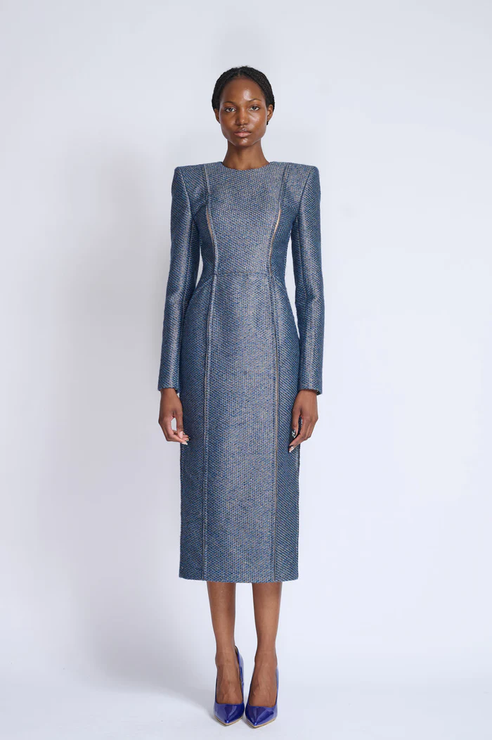 Beehive Tweed Sheath Dress