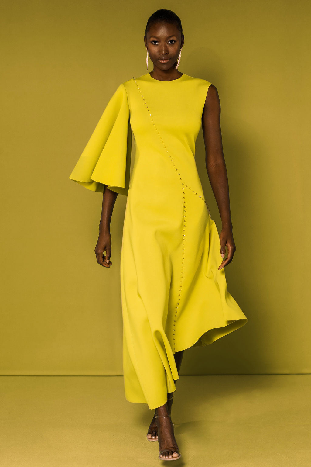 One-Sleeve Srilanka Dress