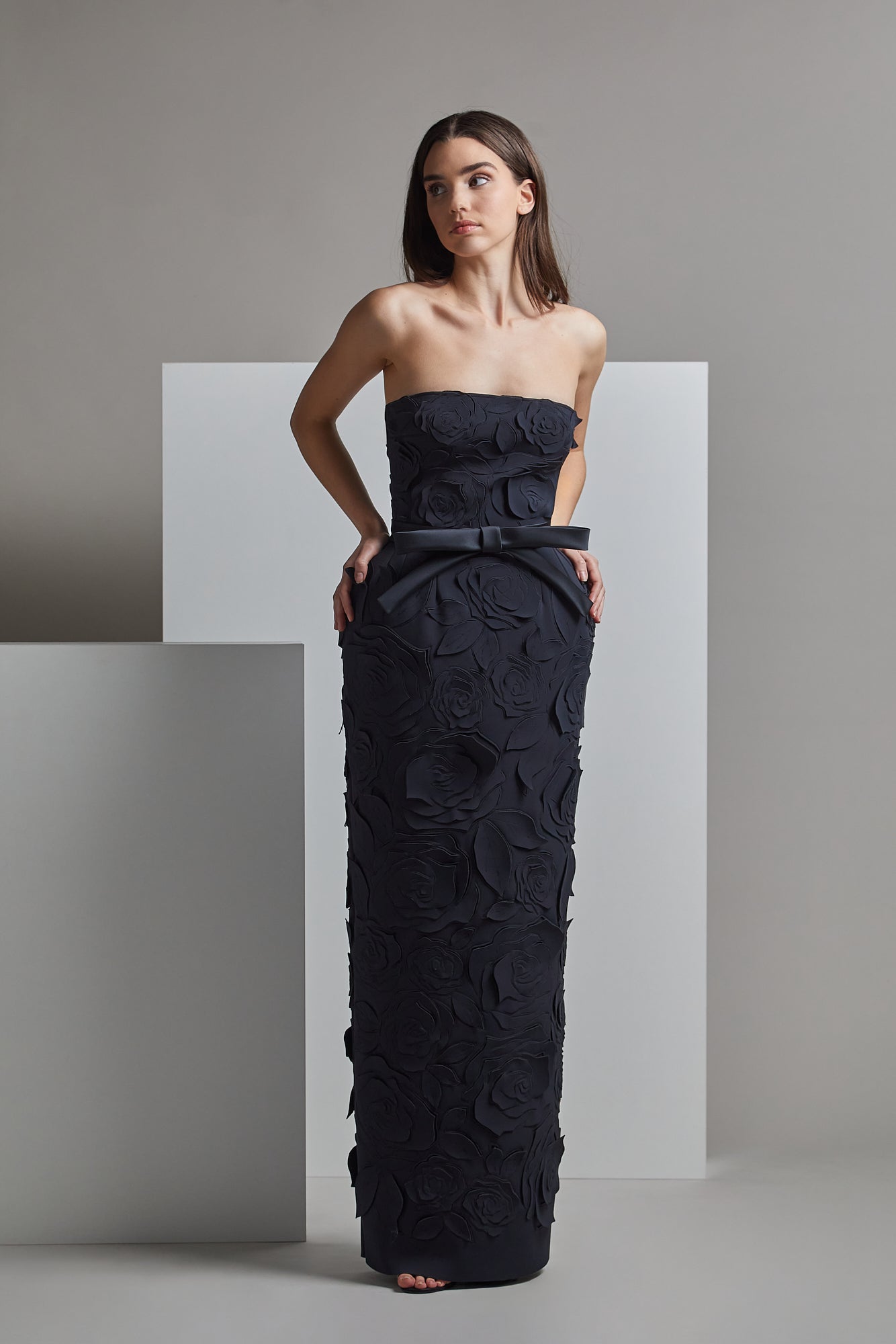 Strapless TAKEO Evening Dress
