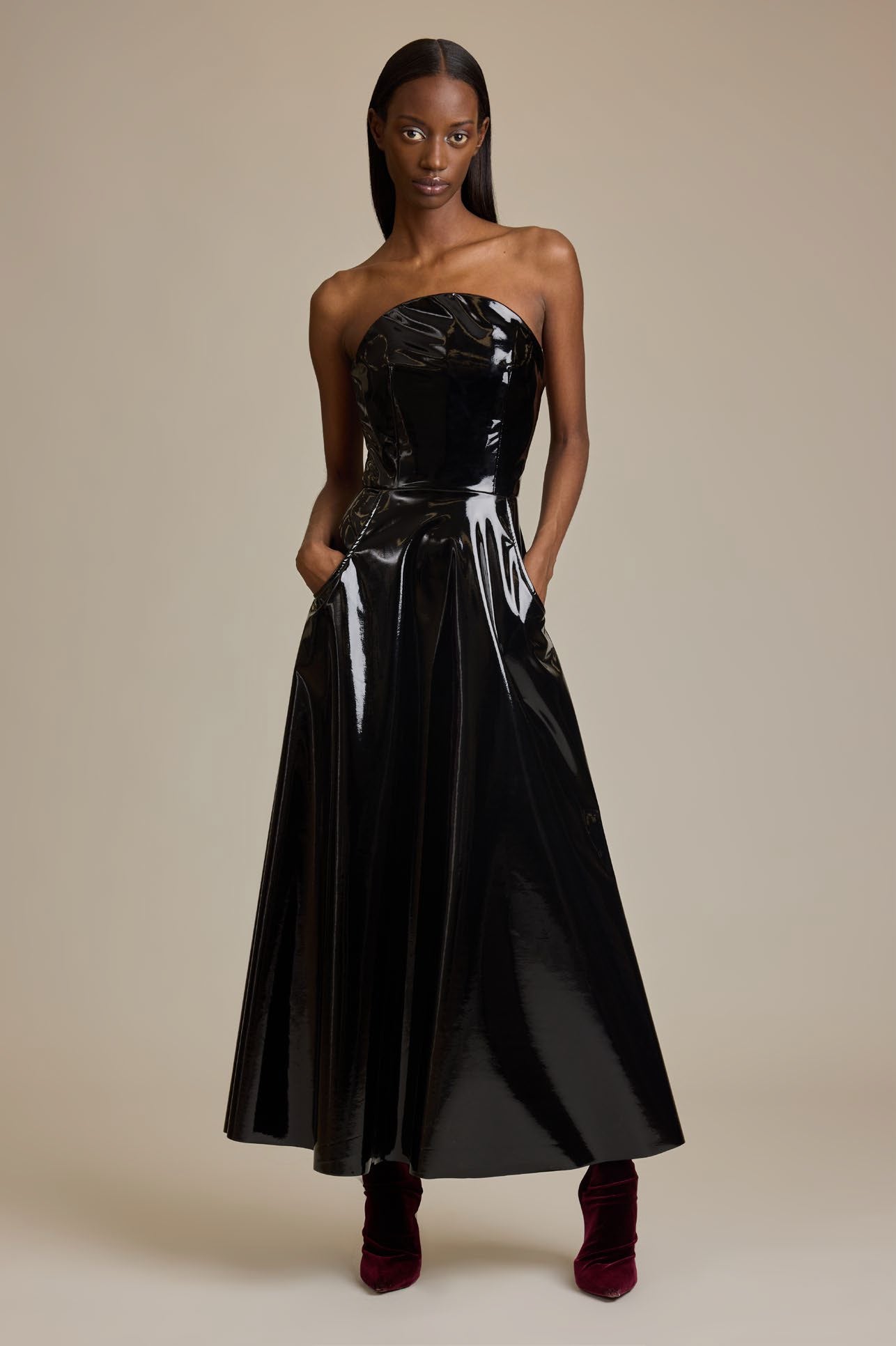 Strapless Slibar Dress