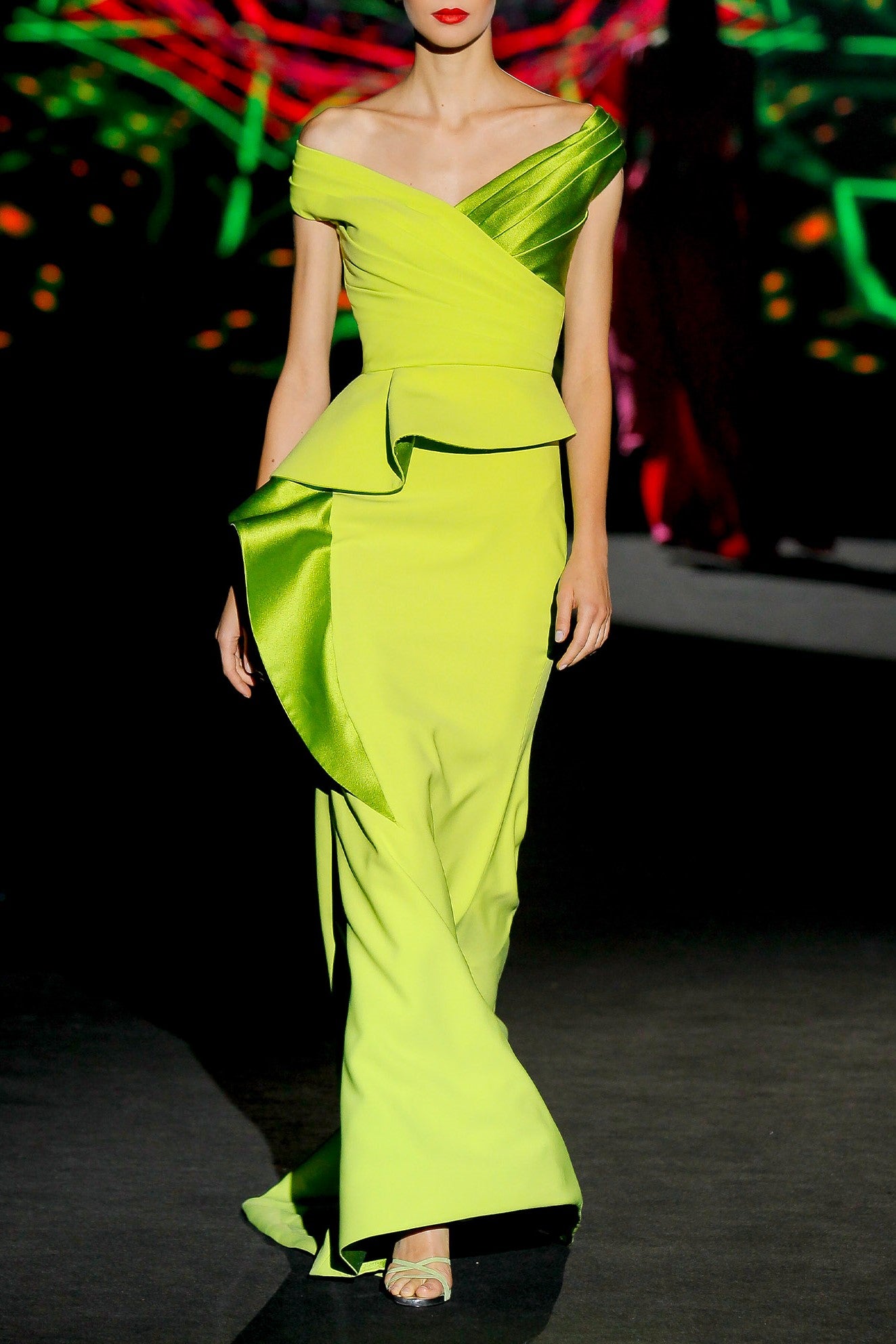 Cap Sleeve IBISCUS Evening Dress