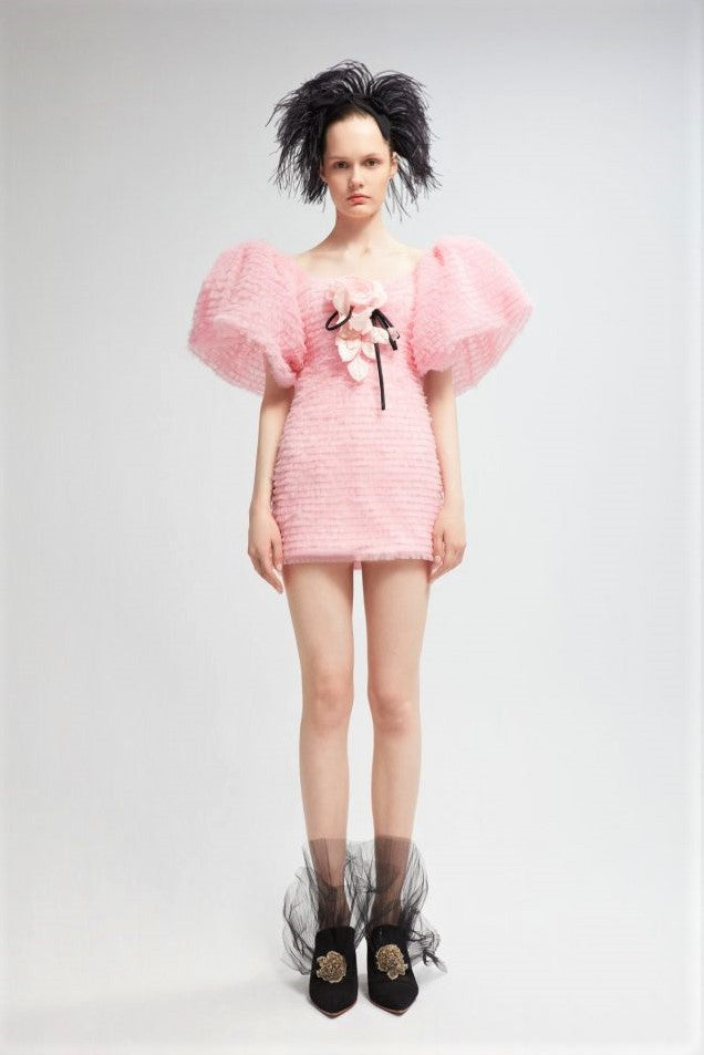 Short Sleeve Mini Dress