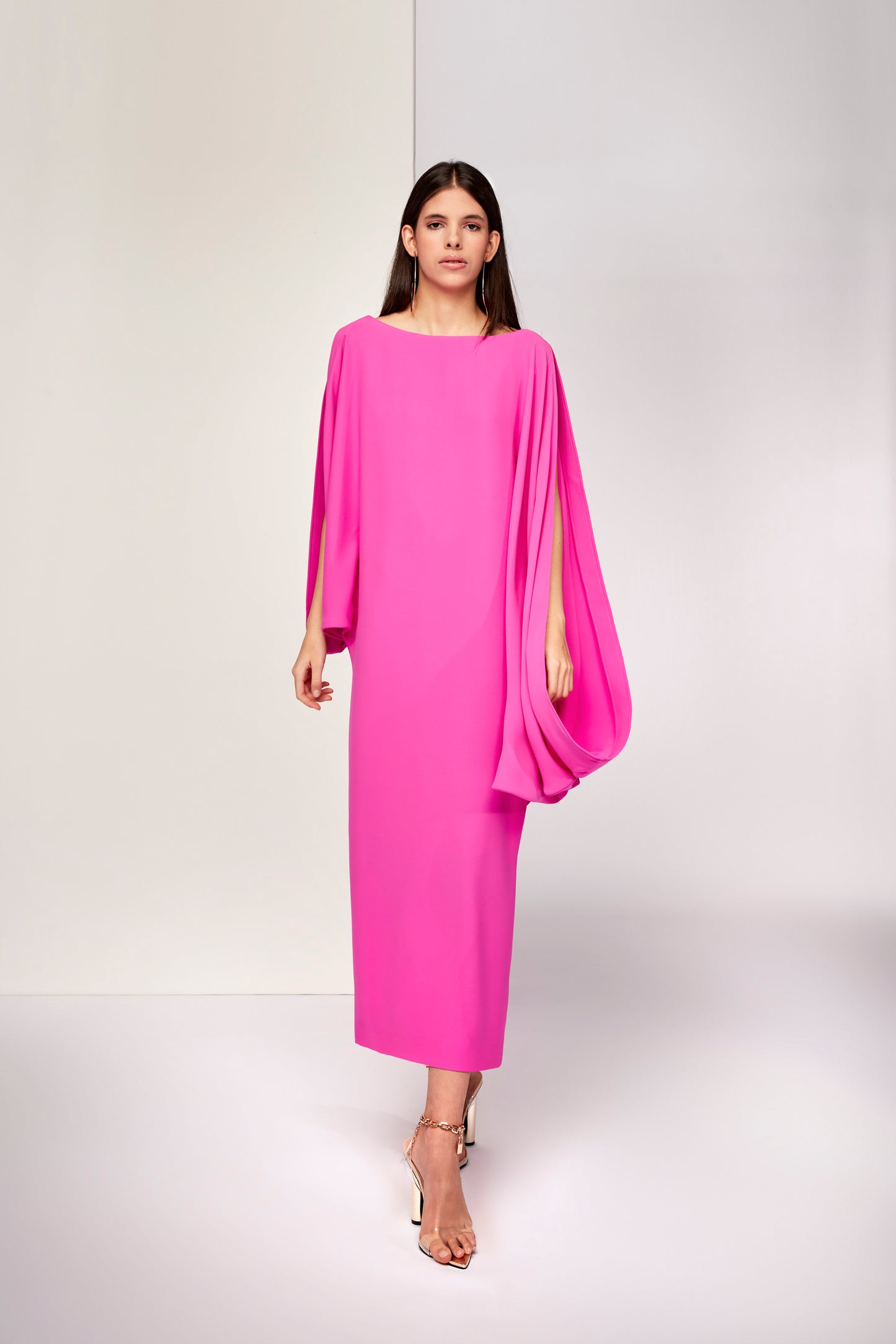 Fonte Pink Midi Dress