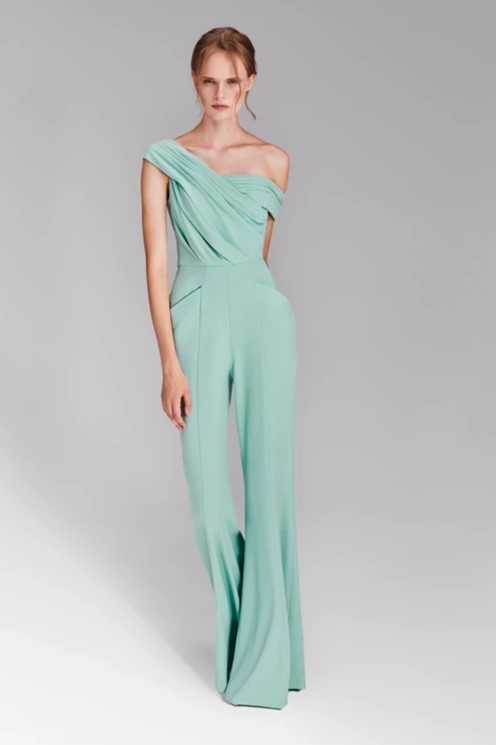 Draping Bust Jumpsuit