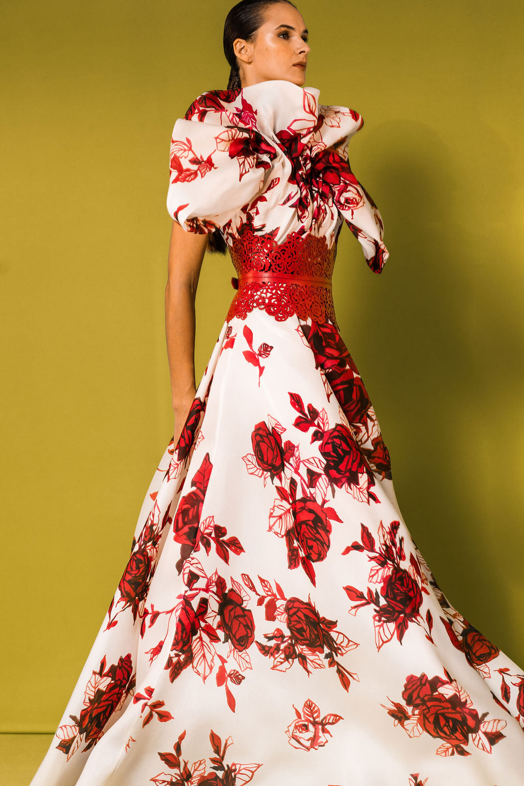 Floral Belice Gown