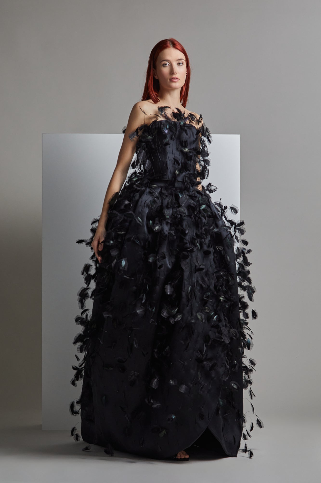 Strapless YEMON Evening Dress