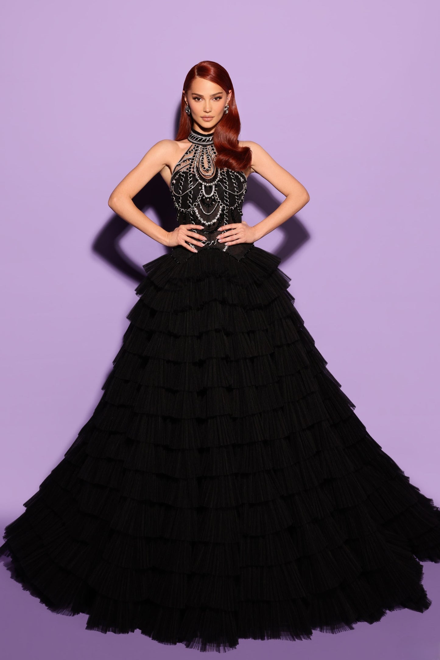 Embroidered BRISA Gown