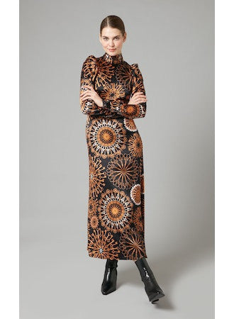 Roxanne Print Tie Dress