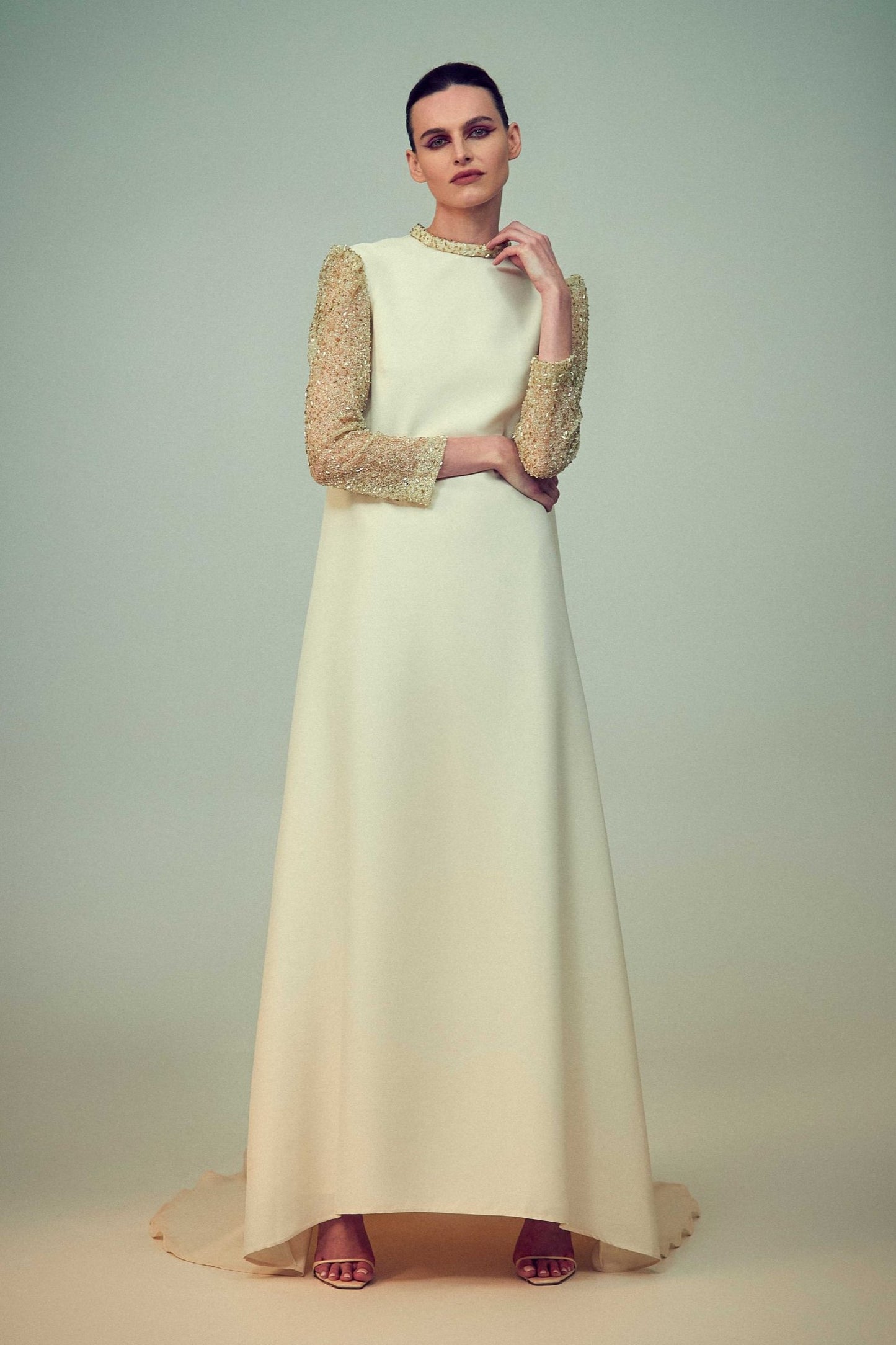 Marigold Crystal Caftan