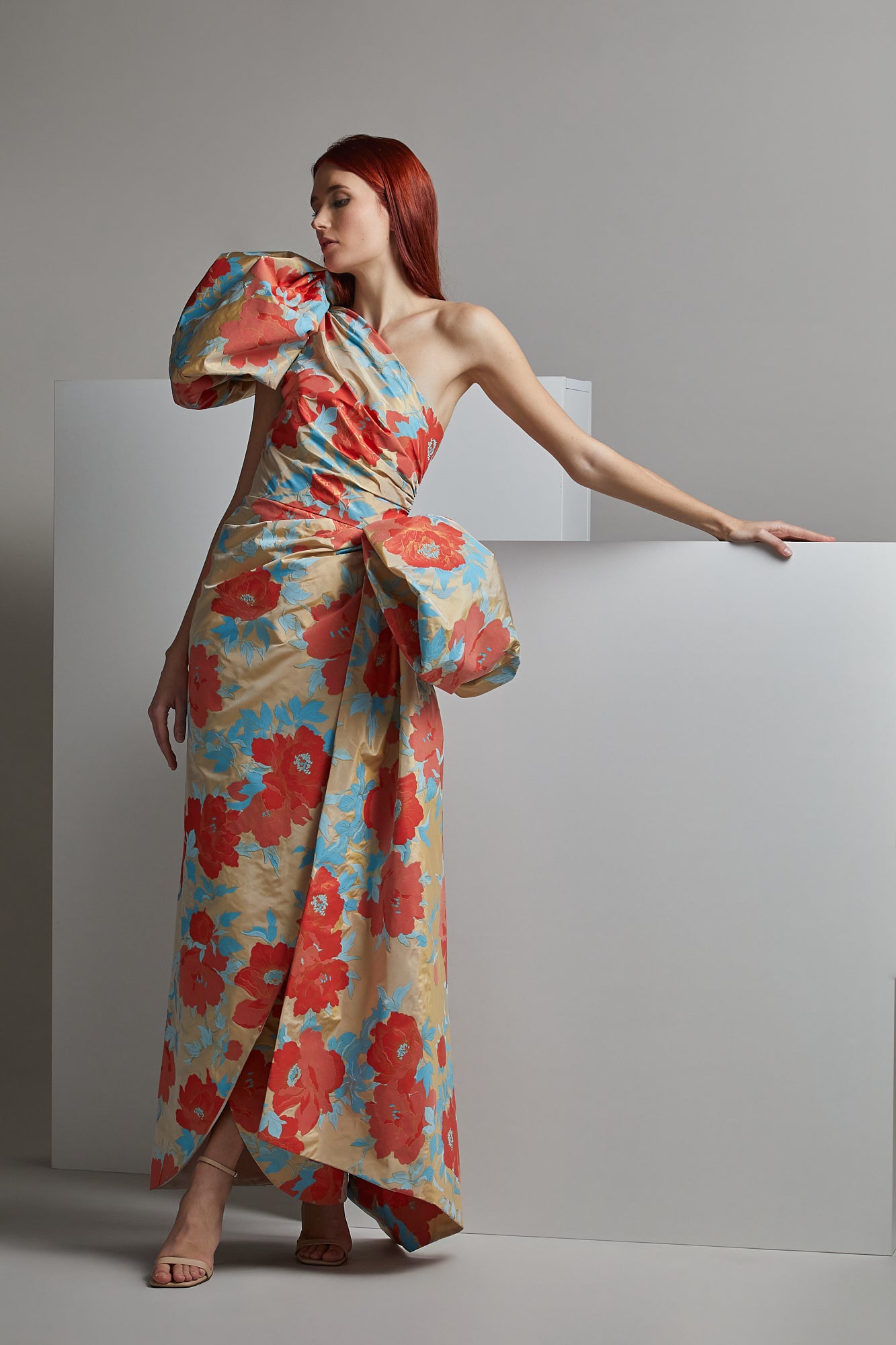 One-Shoulder YURIKO Evening Dress