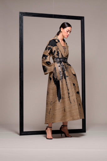 Long Sleeve Evening Coat