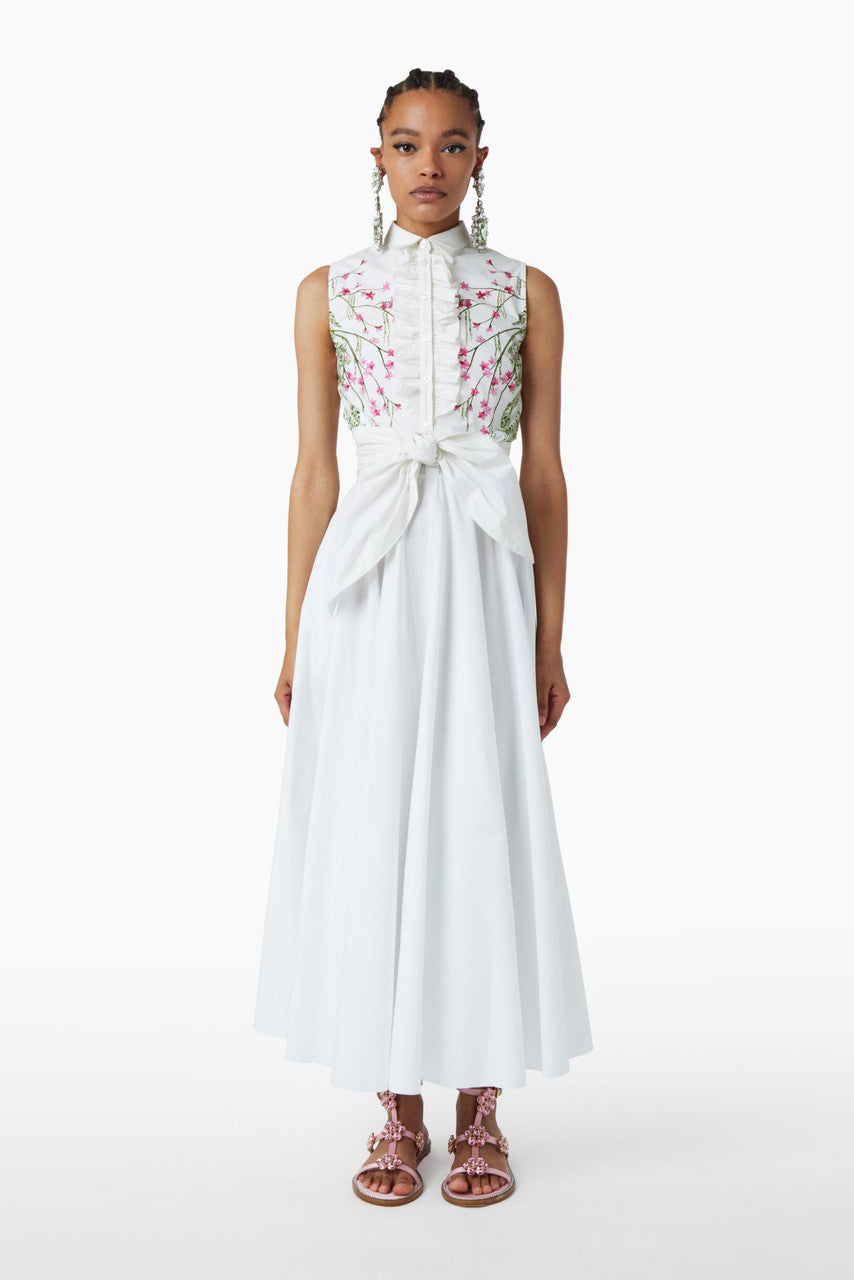 Collared Sleeveless Dress