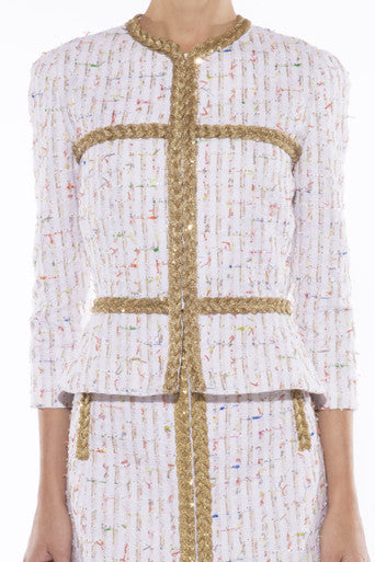 Bouclé Jacket and Skirt