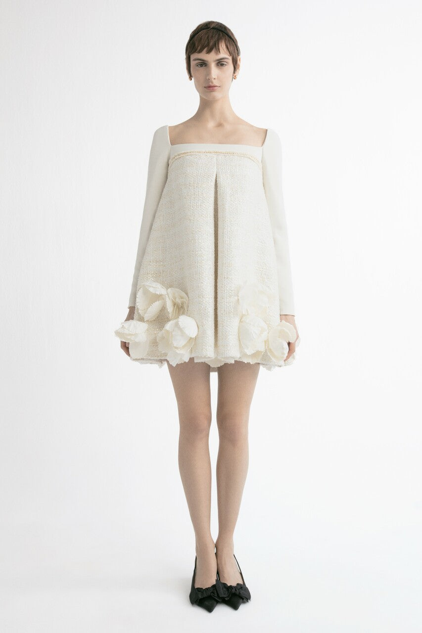 Square Neck Shift Mini Dress