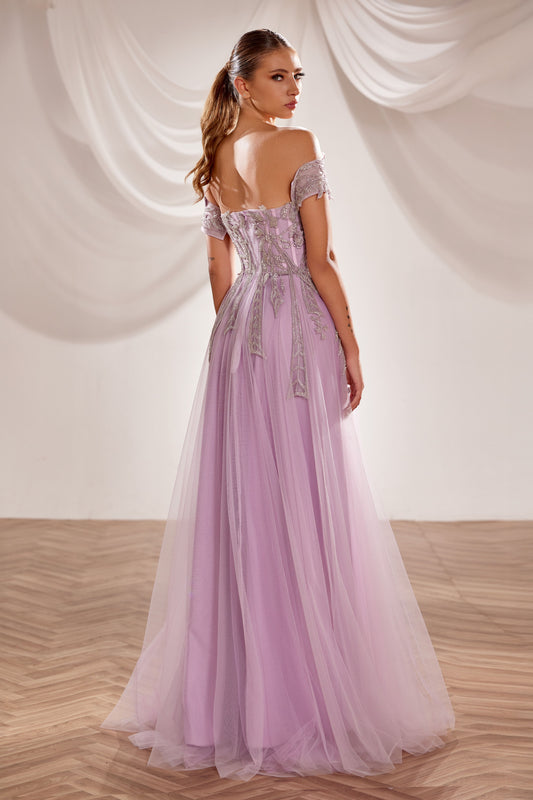 Off-Shoulder Gown