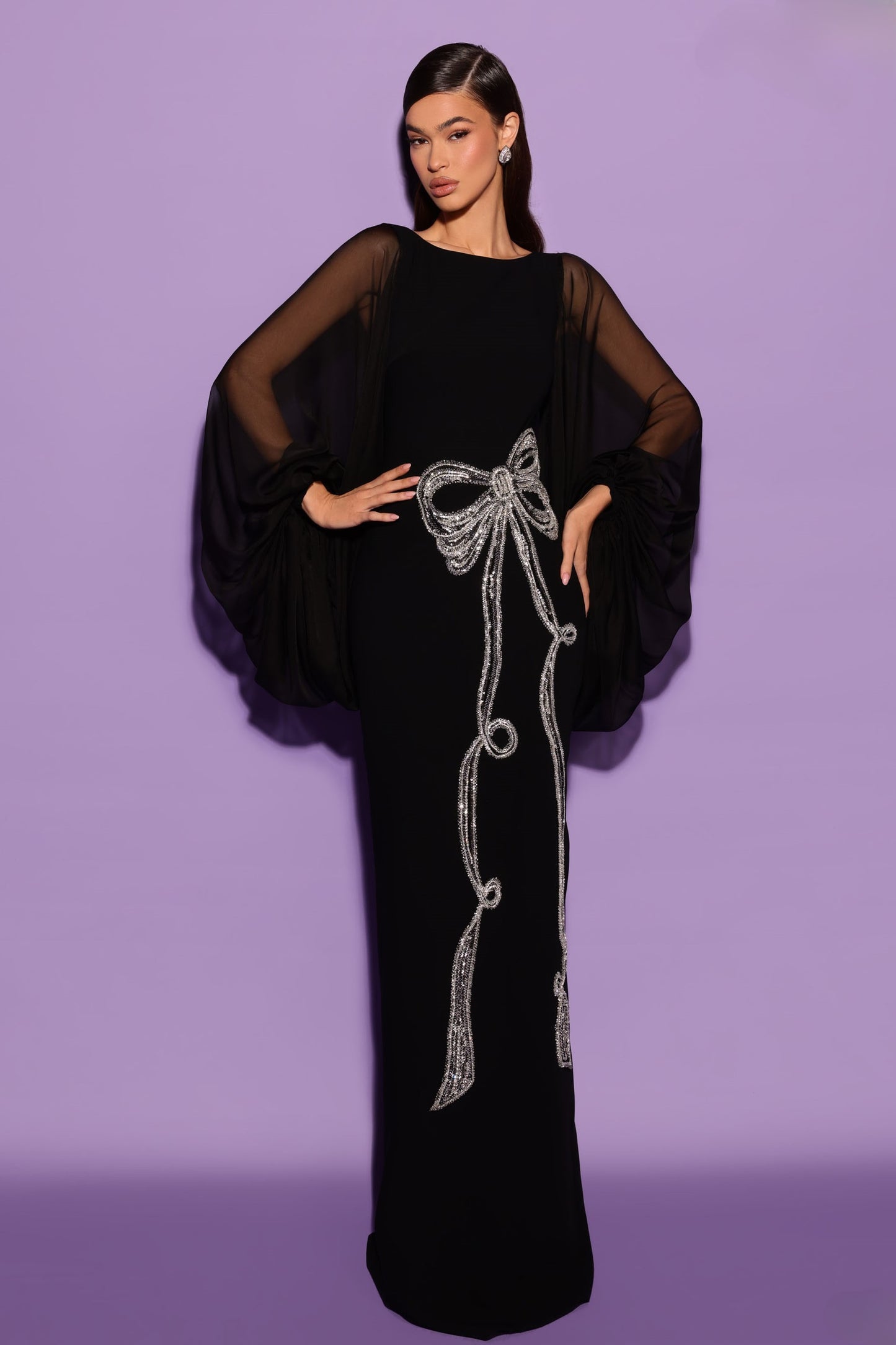 Long Sleeve MERRY Gown