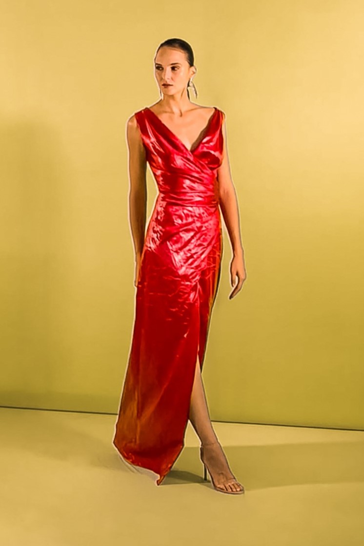 Sleeveless Buranda Dress