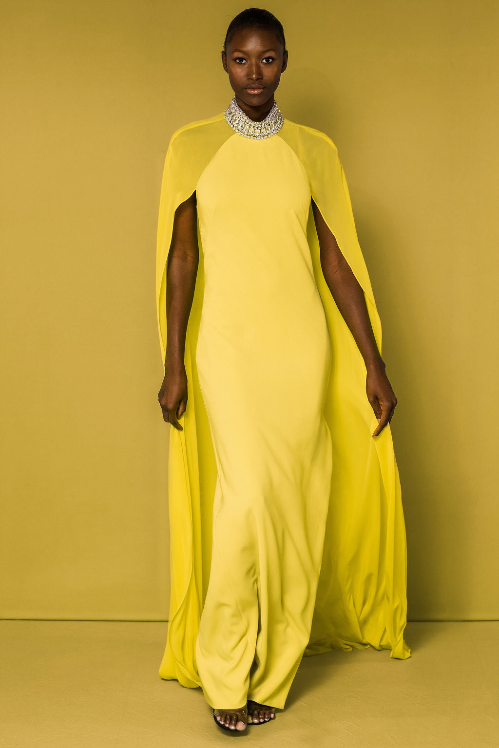 Caped Butan Gown