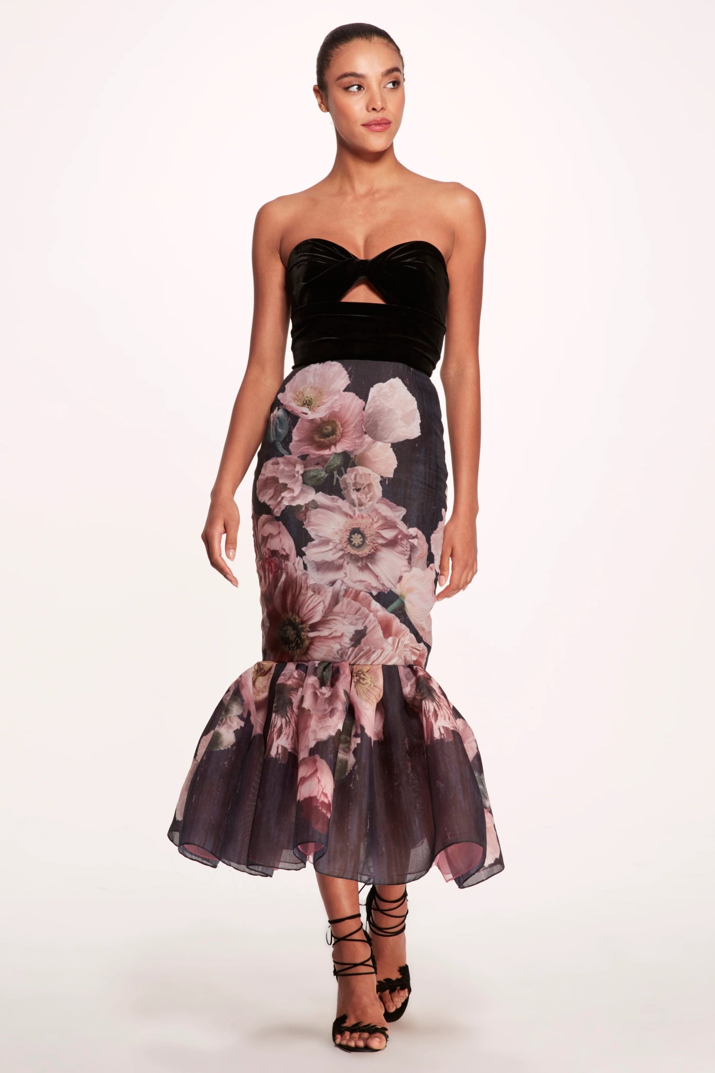 Tea-Length Midi Dress