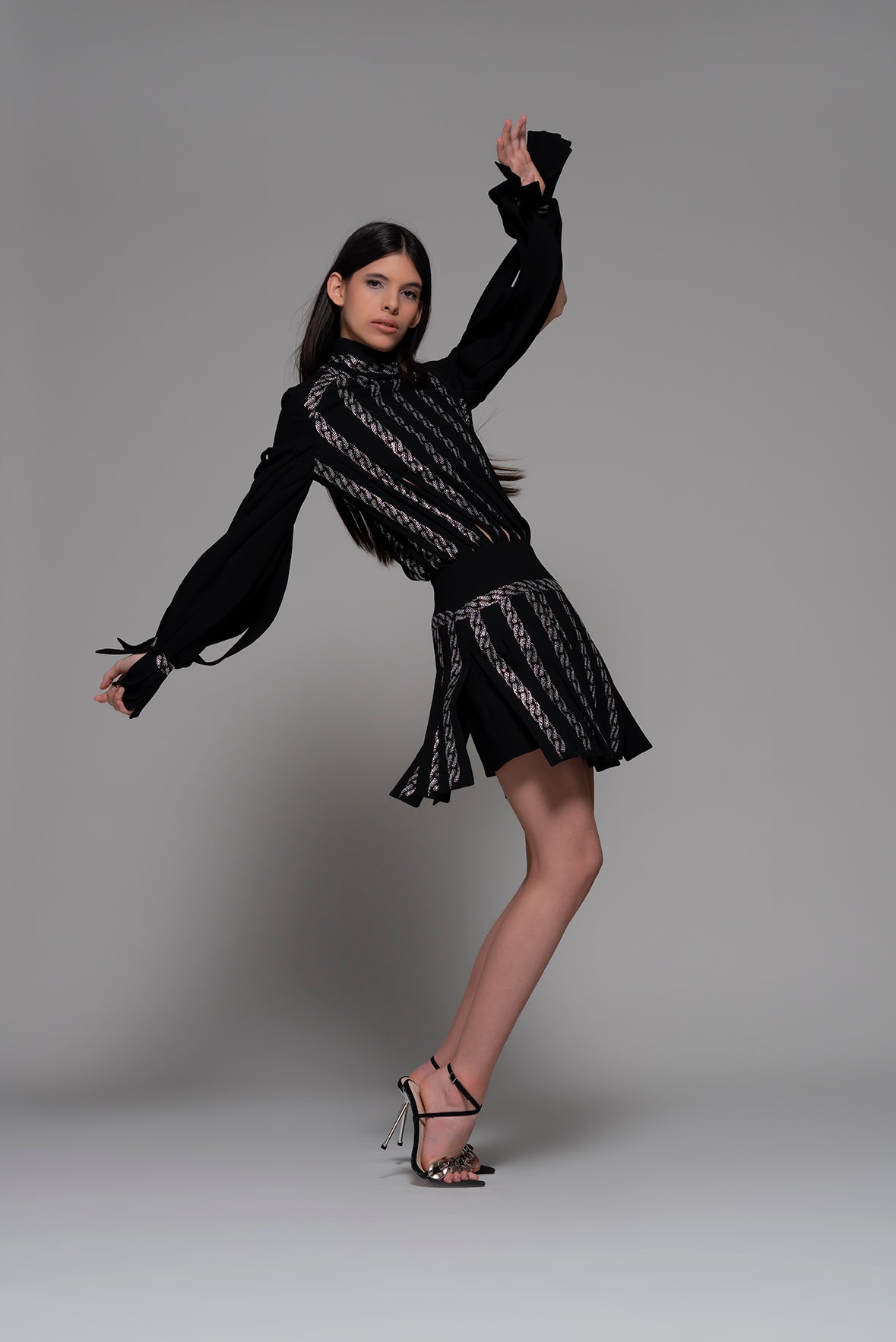 Domaso Long Sleeve Mini Dress