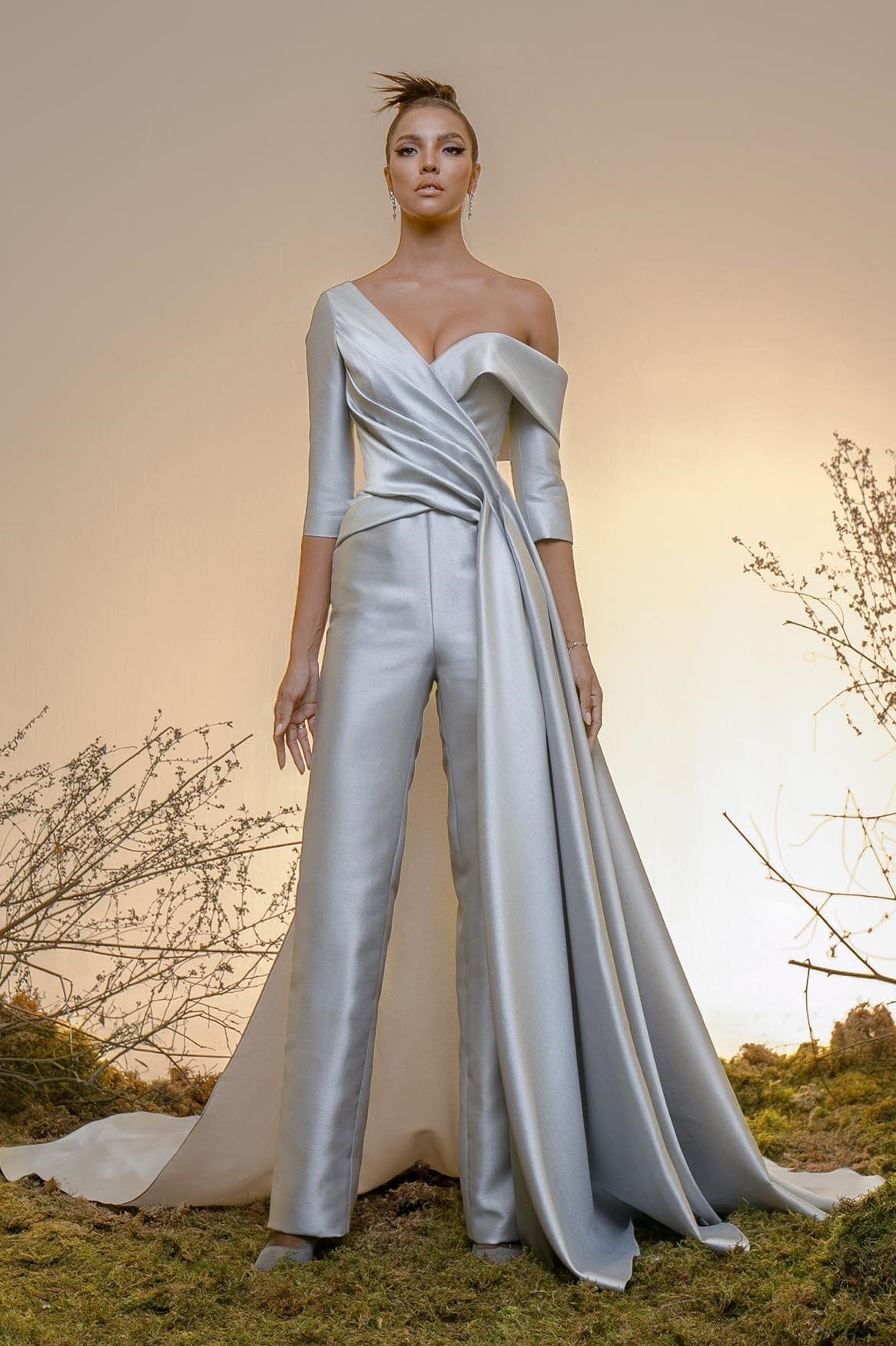 Silk Gazar Jumpsuit