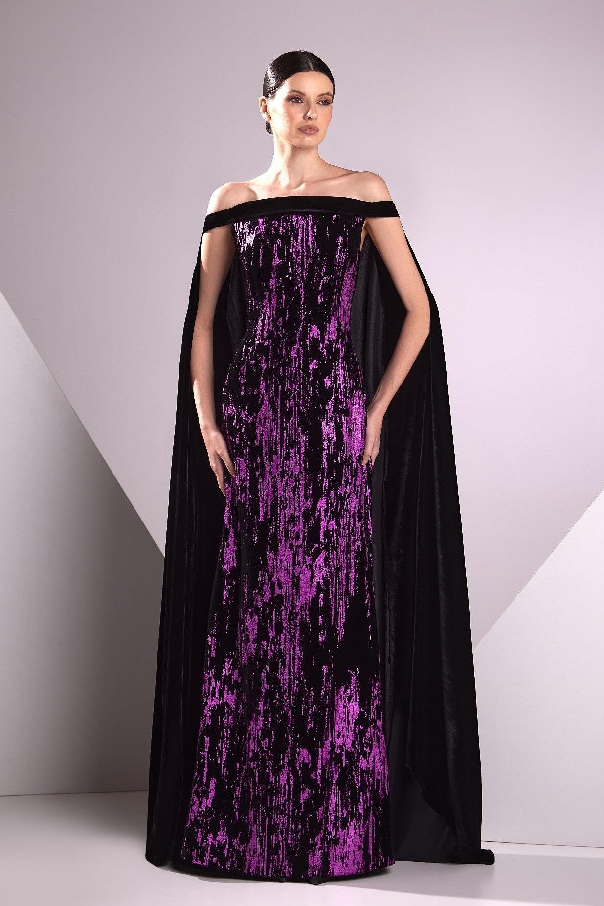 Velvet Devoré Gown